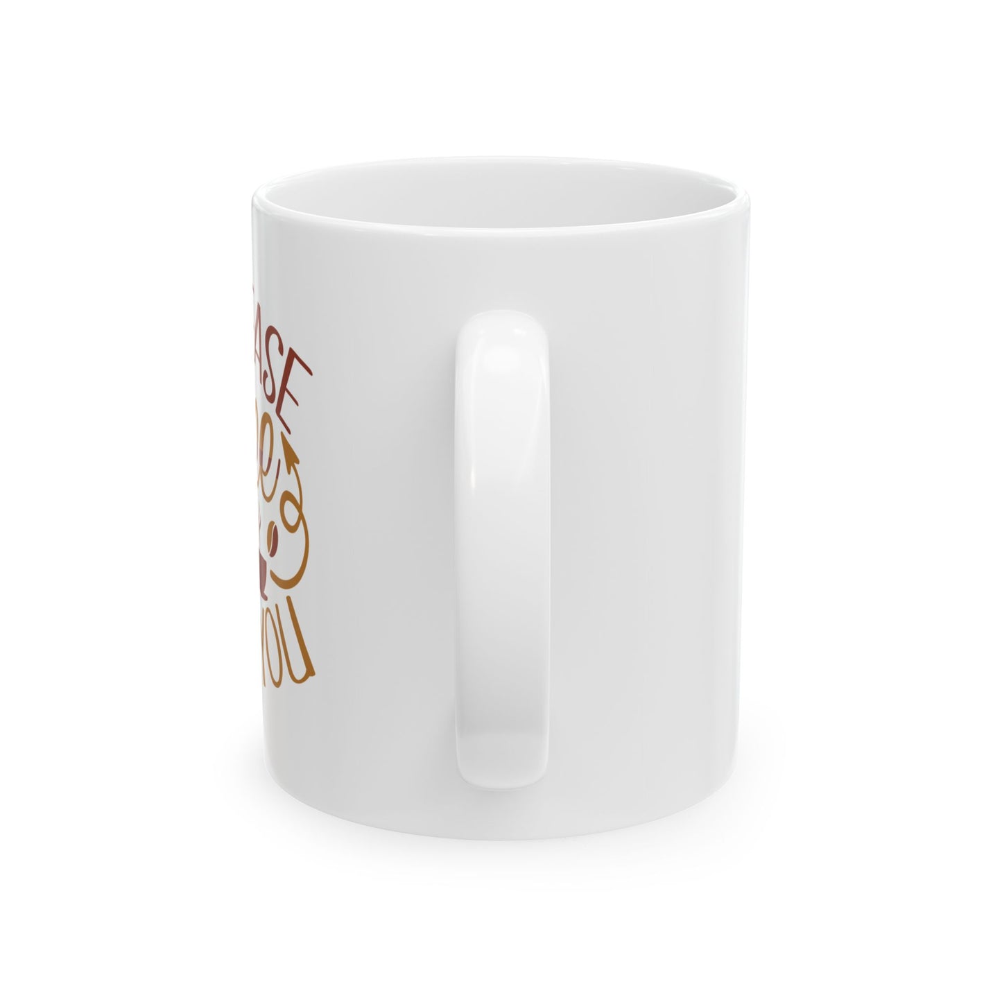 Bedruckte Kaffeetasse – 11oz (330 ml) – „Yes Please“ – robust & stilvoll