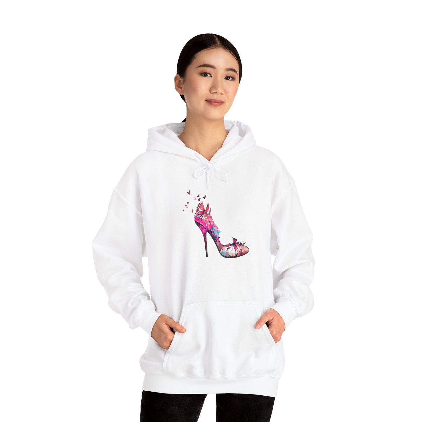 Gemütlicher Hoodie "Butterfly Shoe" – Unisex Fit & Komfort