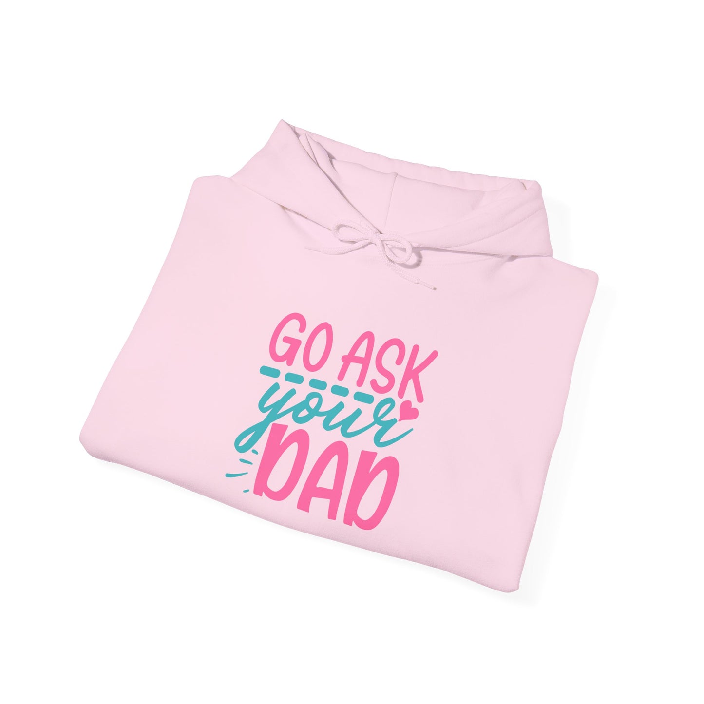 "Ask Your Dad" Kapuzenpullover – Moderner Streetwear Look