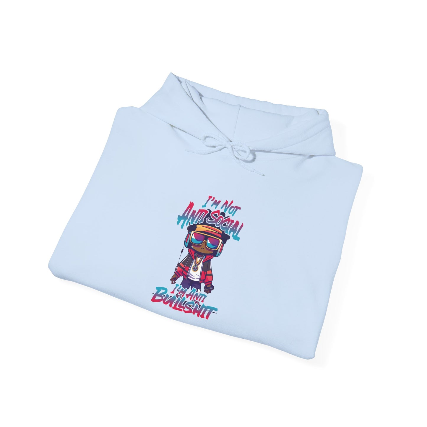 „Bullshit“ Hoodie – Unisex Streetwear Style