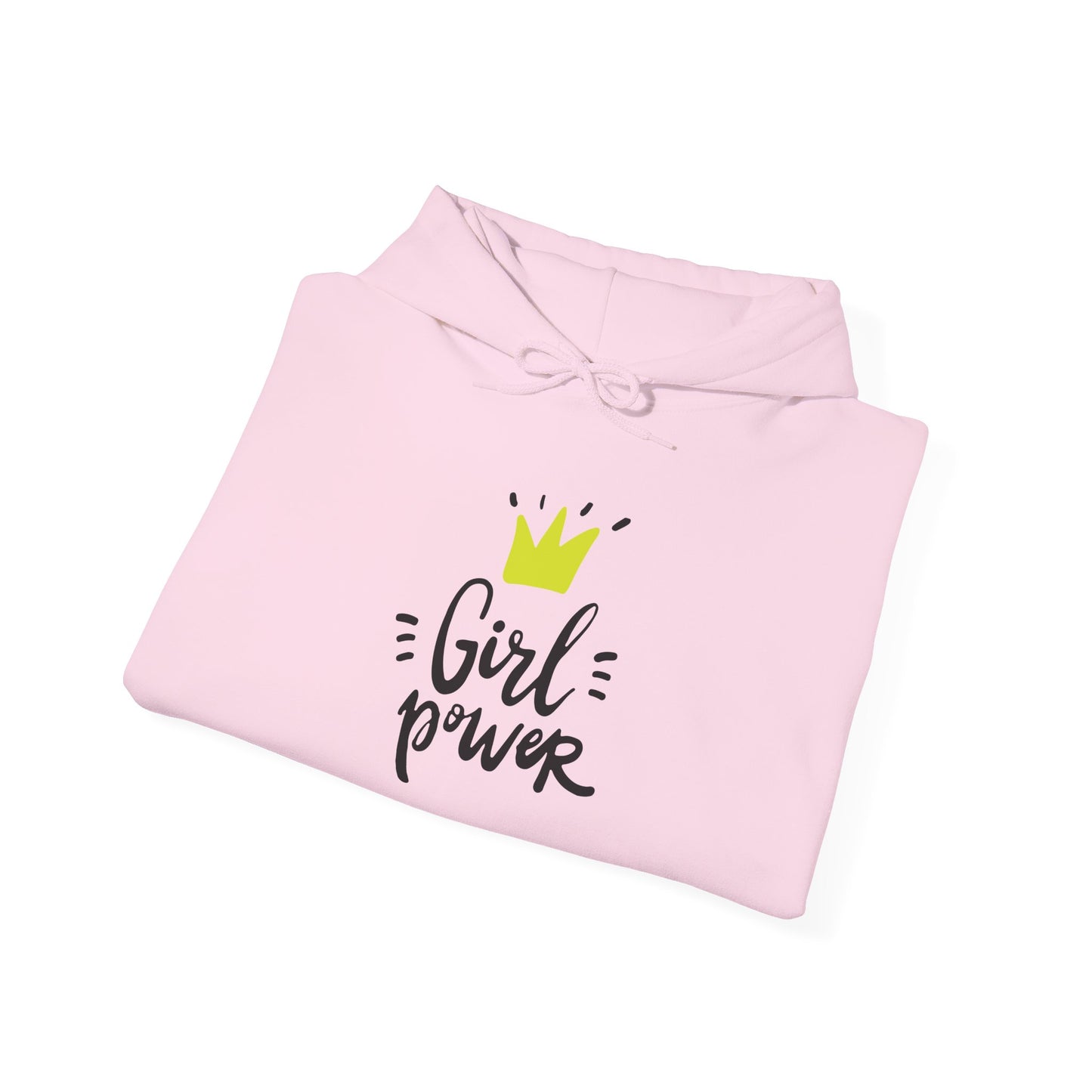 „Girl Power“ Artistic Unisex Hoodie – Unique Graphic Sweatshirt, Cozy Layer, Everyday Wear, Gift for Him/Her, Casual Fashion