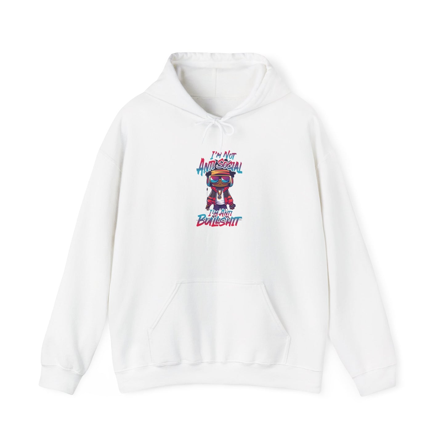 „Bullshit“ Hoodie – Unisex Streetwear Style