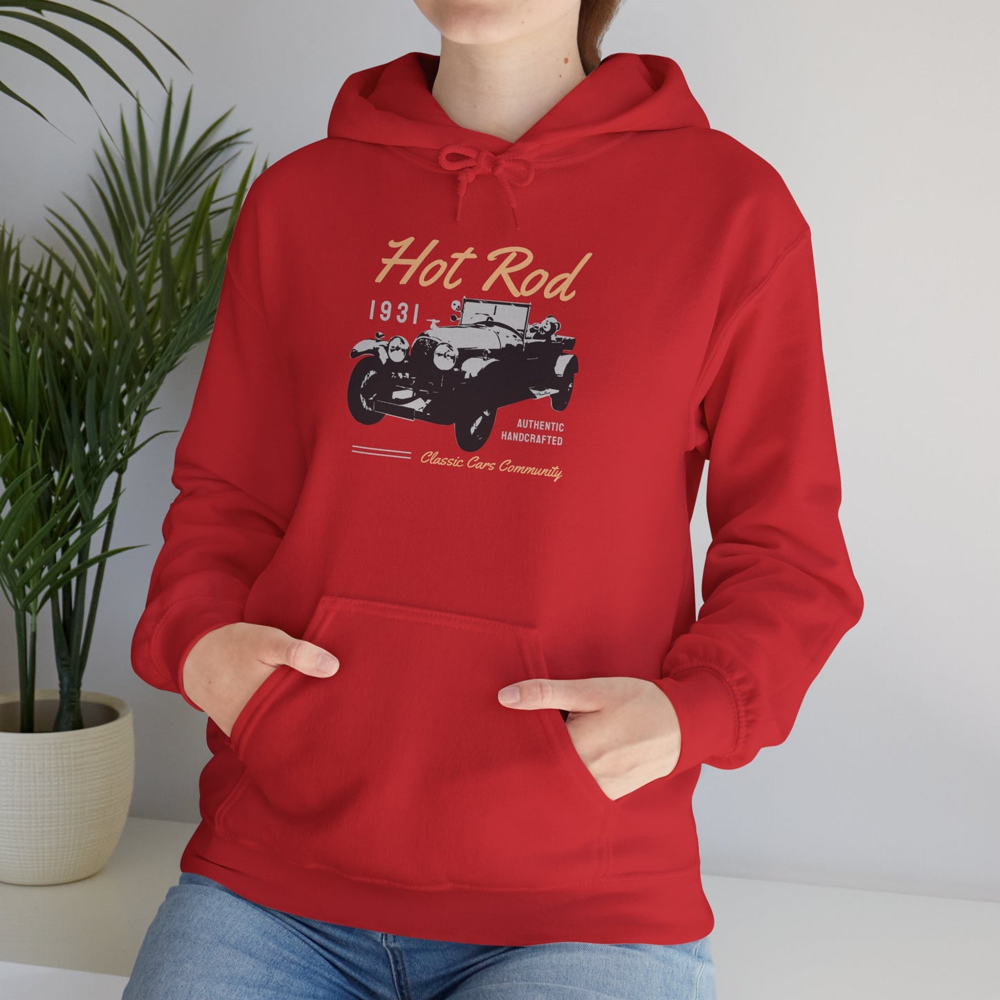 "1931 Hot Rod" Hoodie – Unisex Streetwear Style