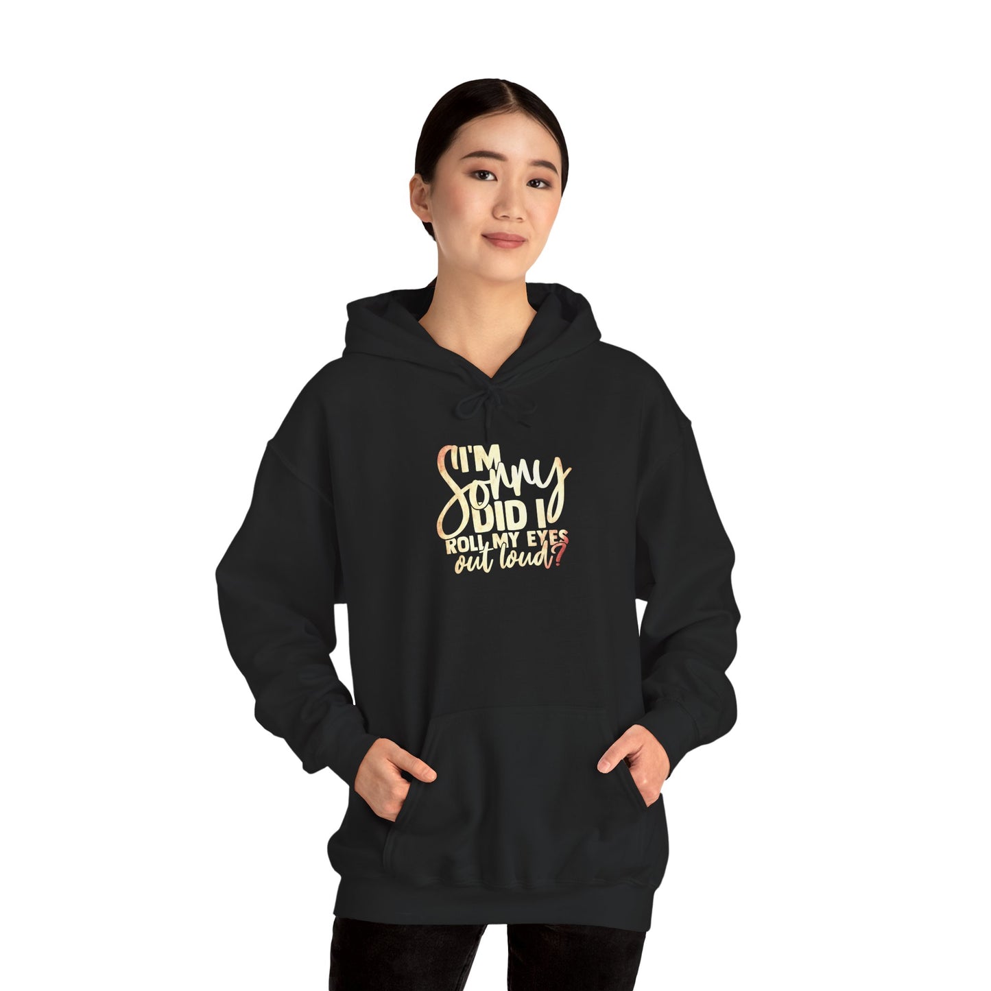 „Roll My Eyes“ Hoodie – Unisex Streetwear Style
