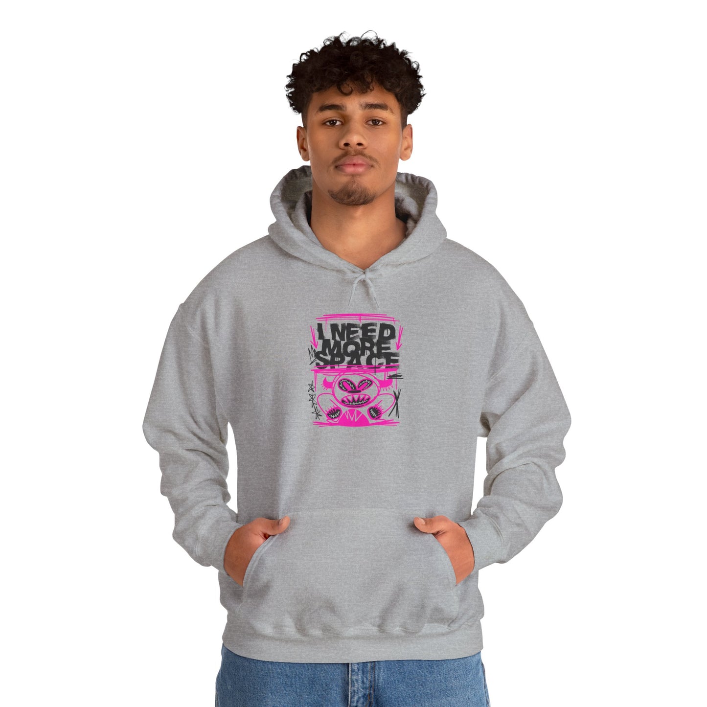 „More Space“ Hoodie – Unisex Streetwear Style