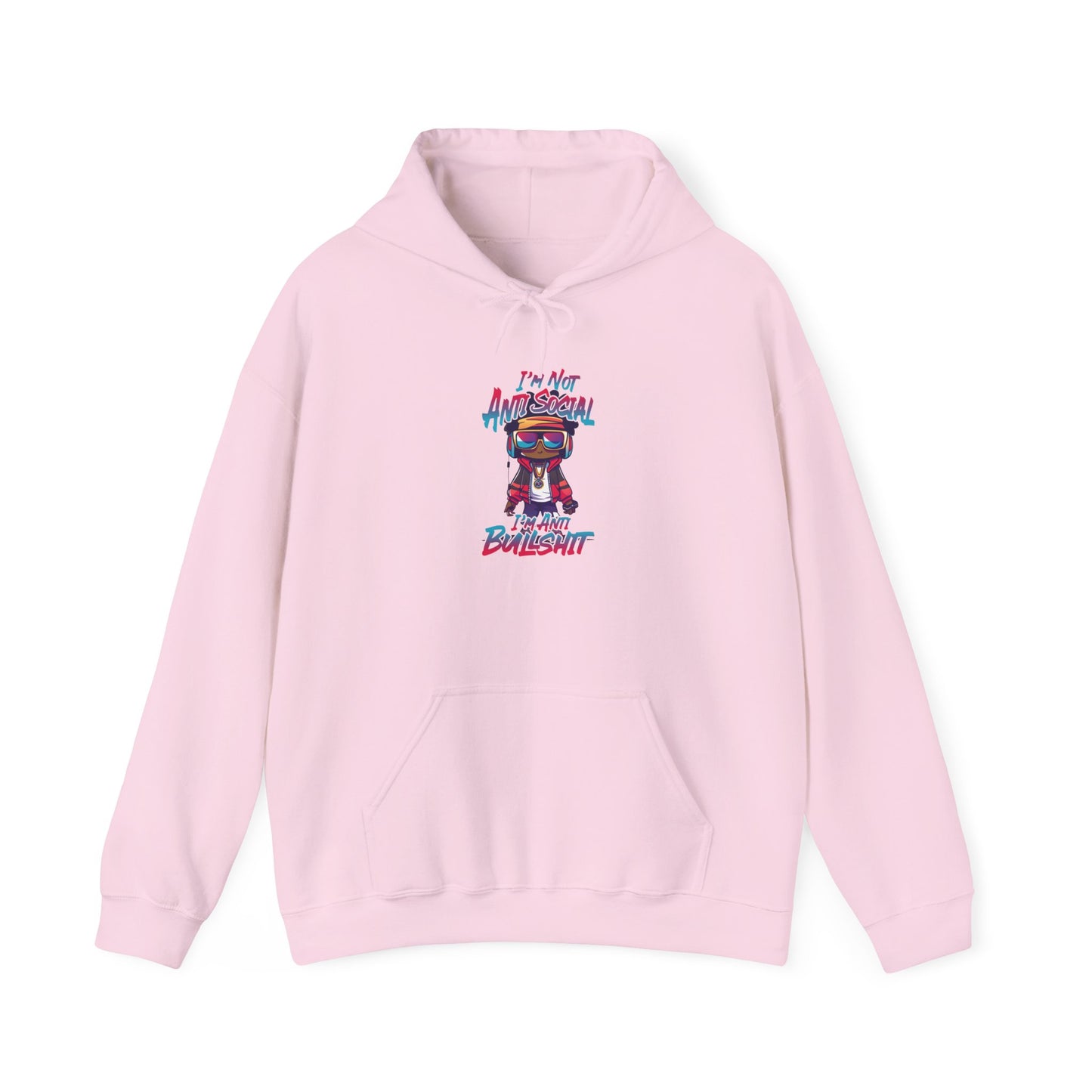„Bullshit“ Hoodie – Unisex Streetwear Style