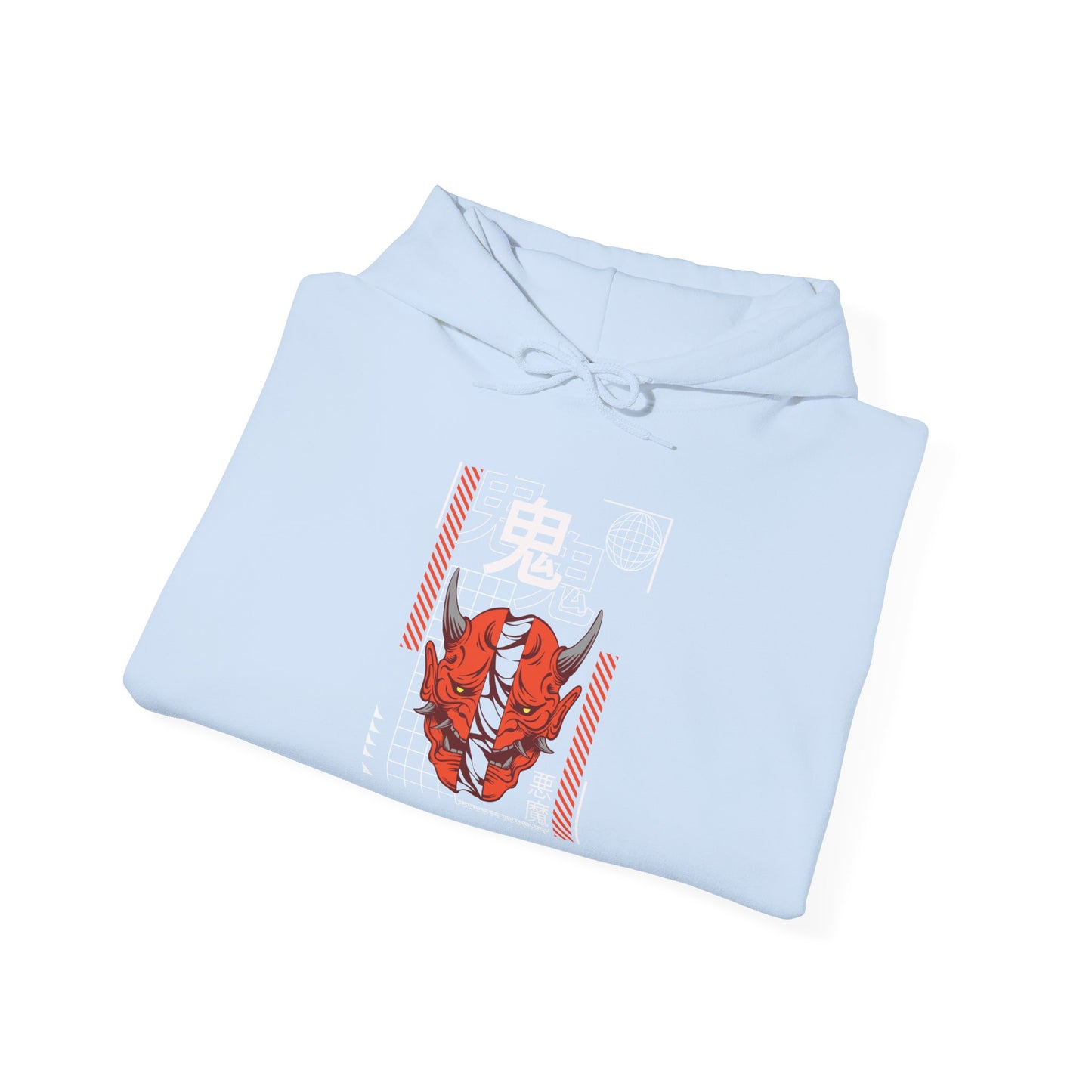 „Anime Mask“ Hoodie – Unisex Streetwear Style