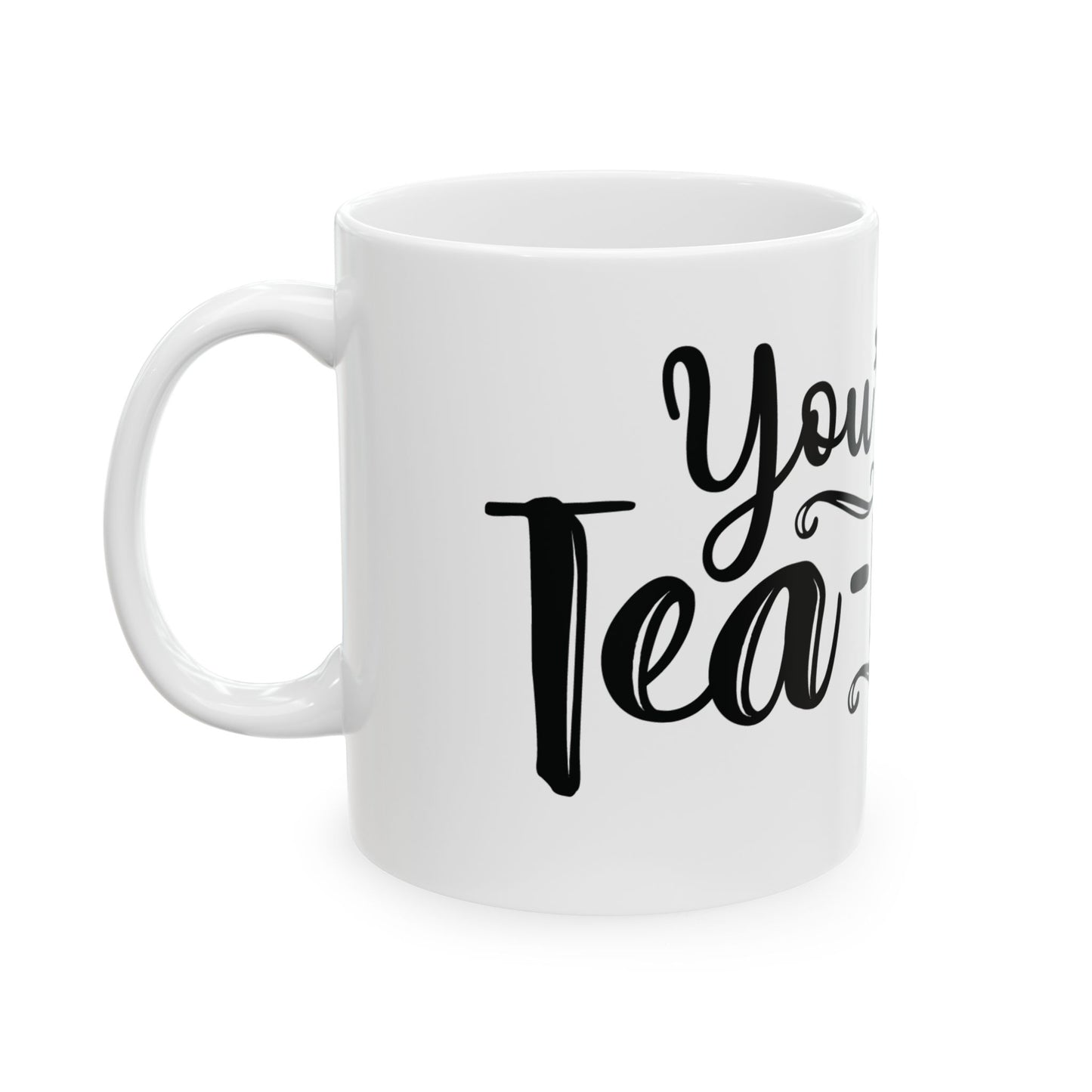 Bedruckte Kaffeetasse – 11oz (330 ml) – „Tea-Riffic 8“ – robust & stilvoll