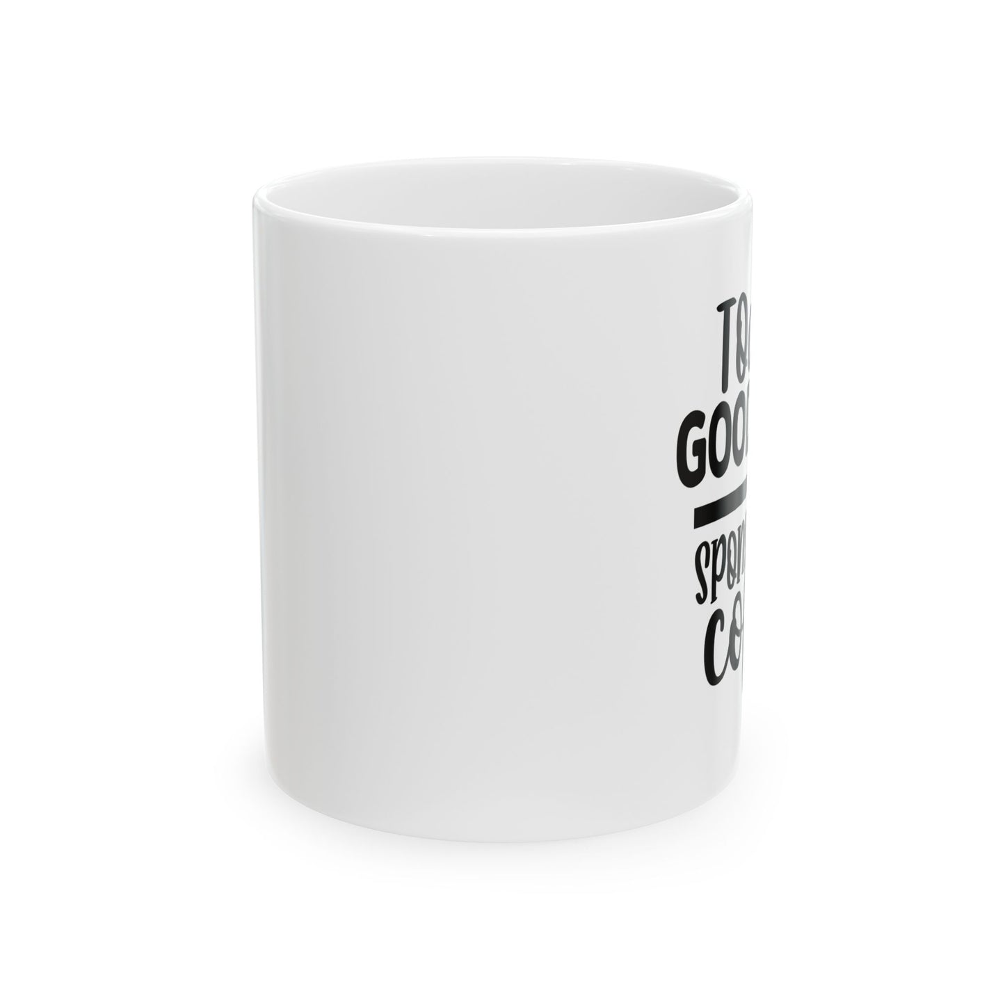 Bedruckte Kaffeetasse – 11oz (330 ml) – „Good Mood“ – robust & stilvoll
