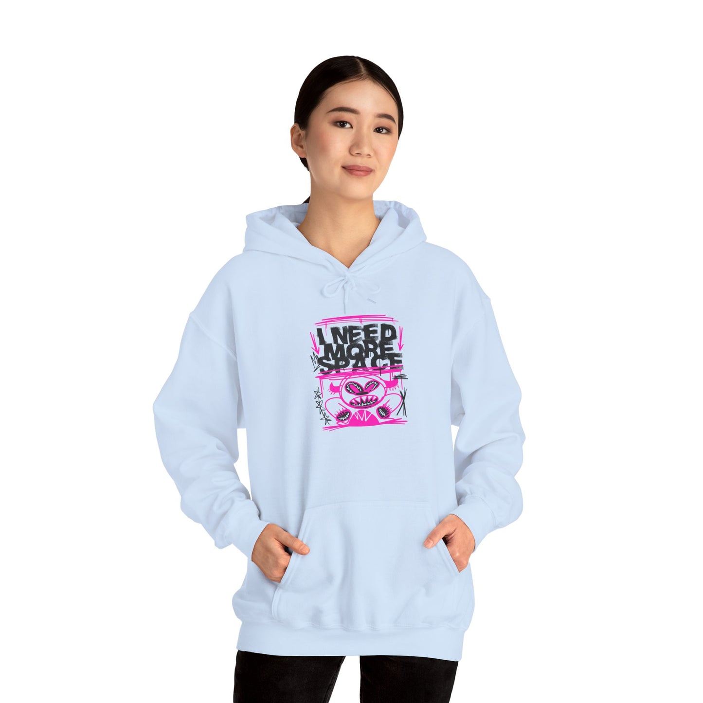 „More Space“ Hoodie – Unisex Streetwear Style