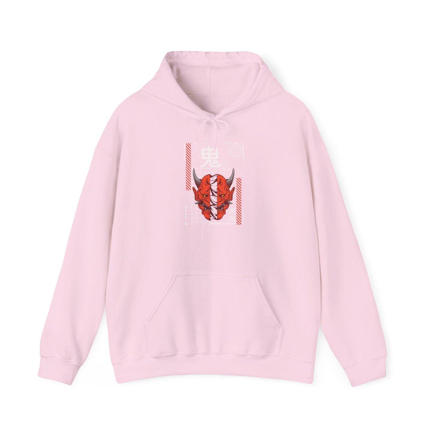 „Anime Mask“ Hoodie – Unisex Streetwear Style