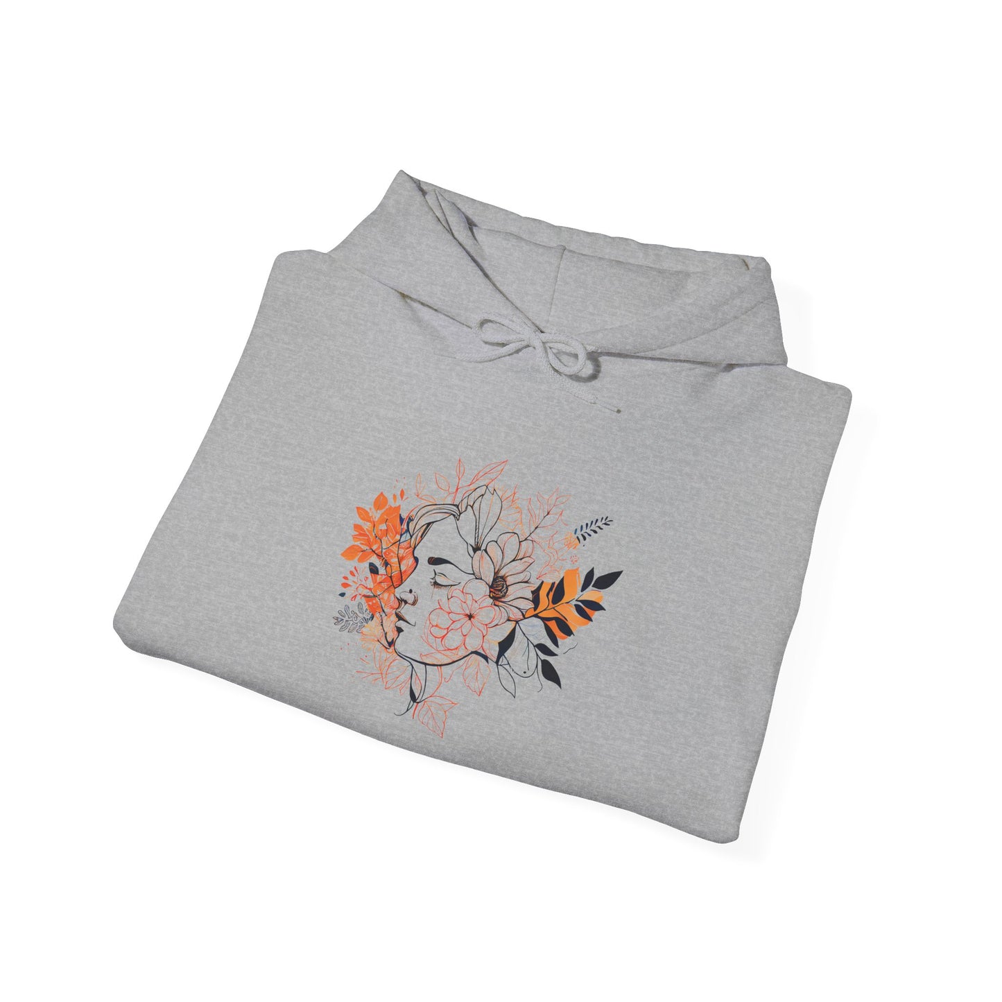 Artistic Unisex Hoodie – Unique Graphic Sweatshirt, Cozy Layer, Everyday Wear, Gift for Him/Her, Casual Fashion