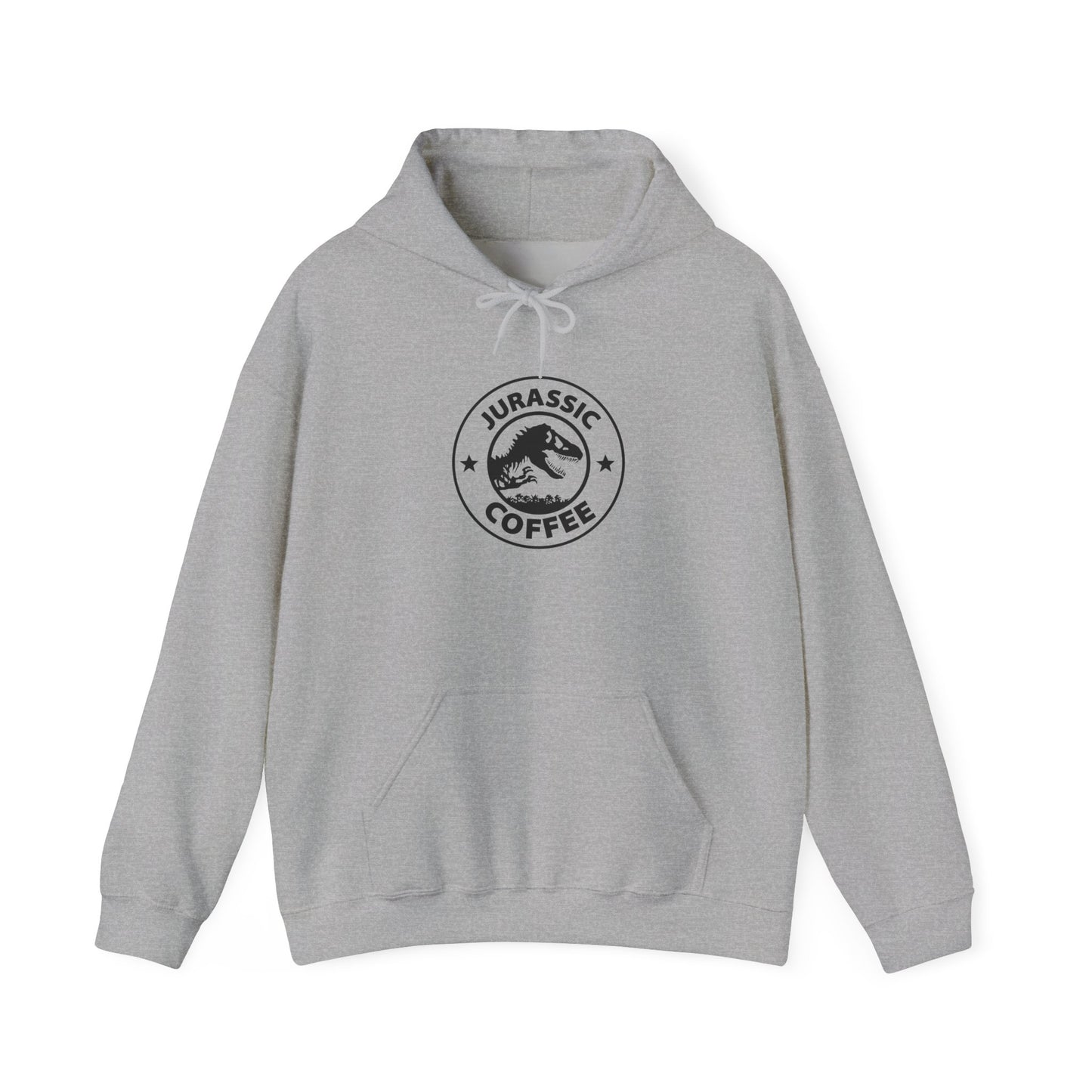 „Jurassic Coffee“ Hoodie – Unisex Streetwear Style