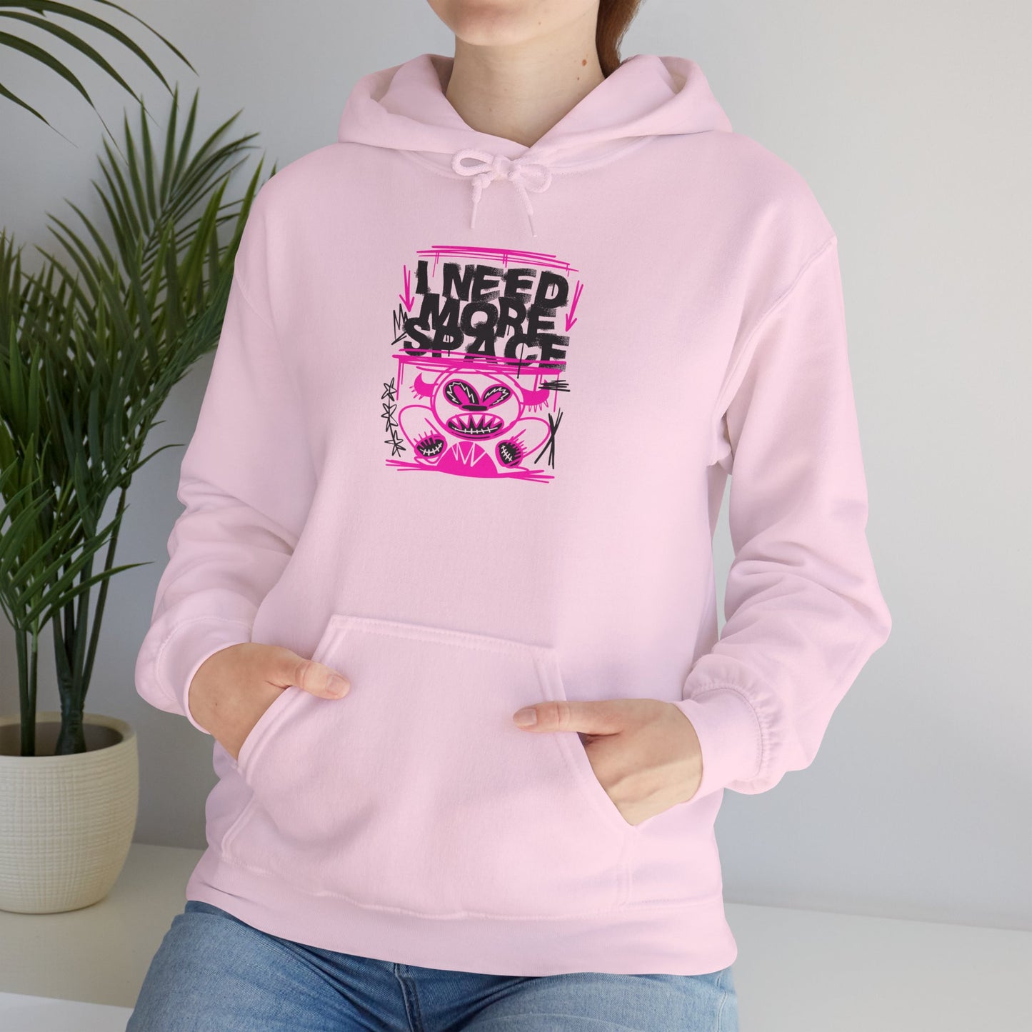 „More Space“ Hoodie – Unisex Streetwear Style