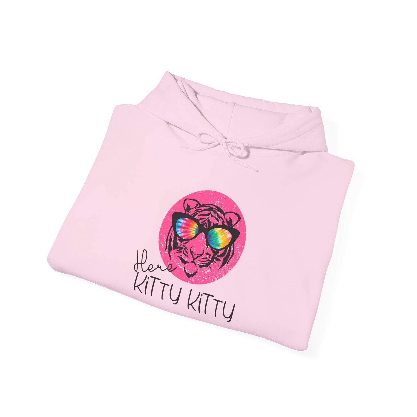 Gemütlicher Hoodie "Here Kitty" – Unisex Fit & Komfort