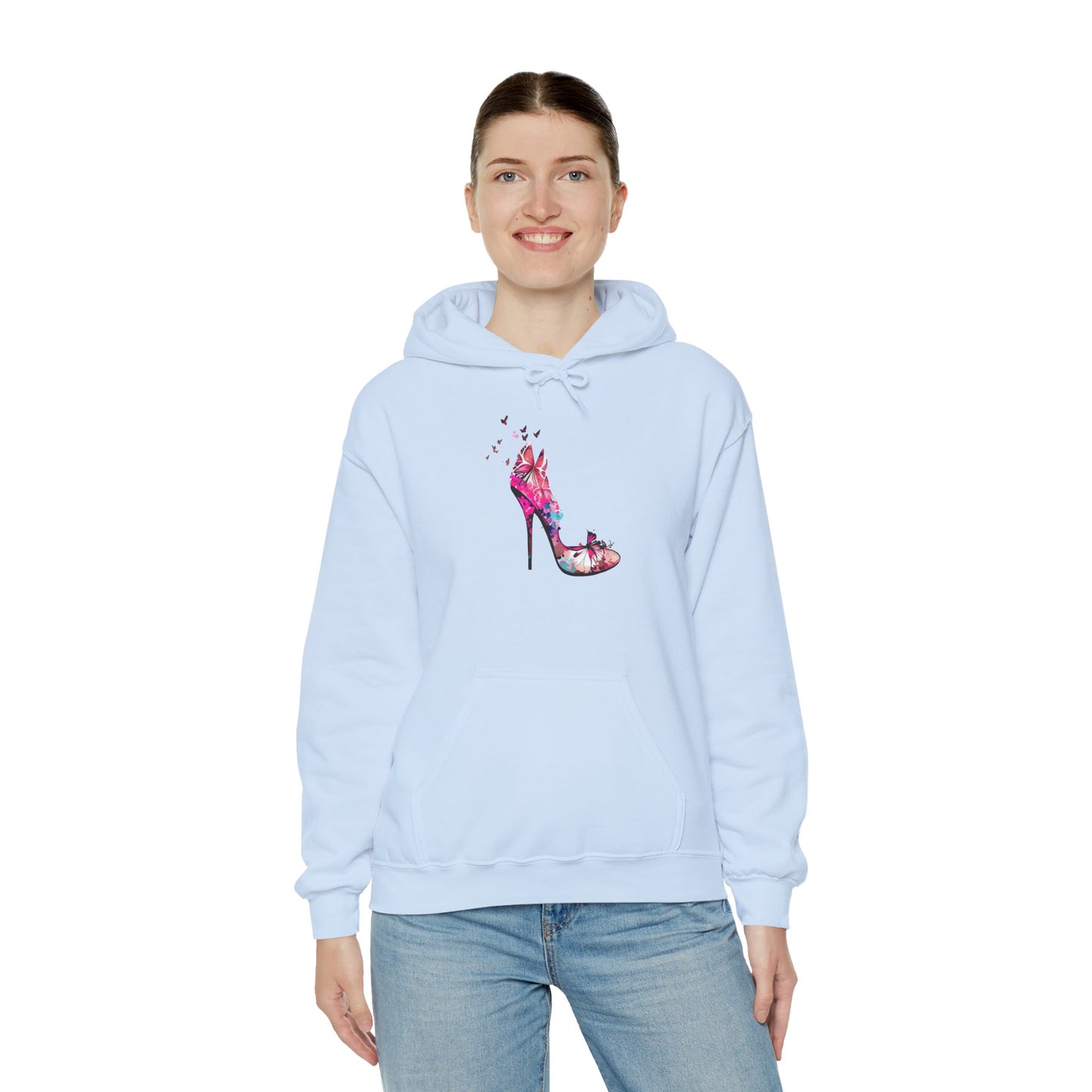 Gemütlicher Hoodie "Butterfly Shoe" – Unisex Fit & Komfort