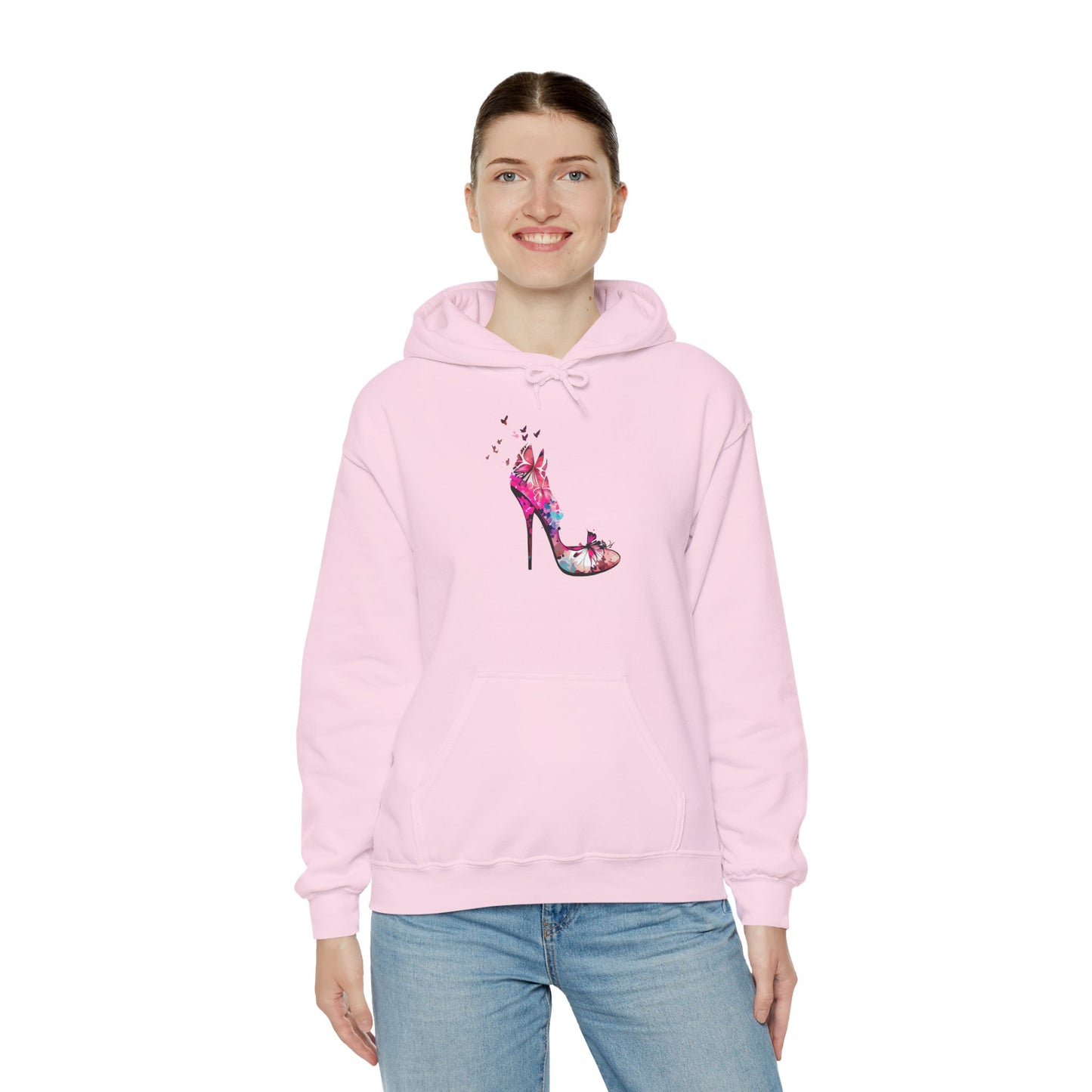 Gemütlicher Hoodie "Butterfly Shoe" – Unisex Fit & Komfort