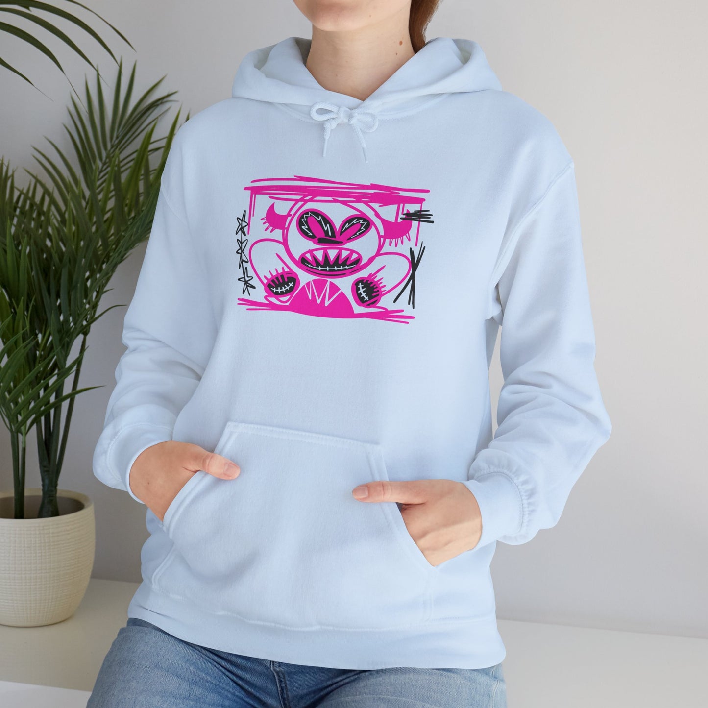 „Angry Bear“ Hoodie – Unisex Streetwear Style