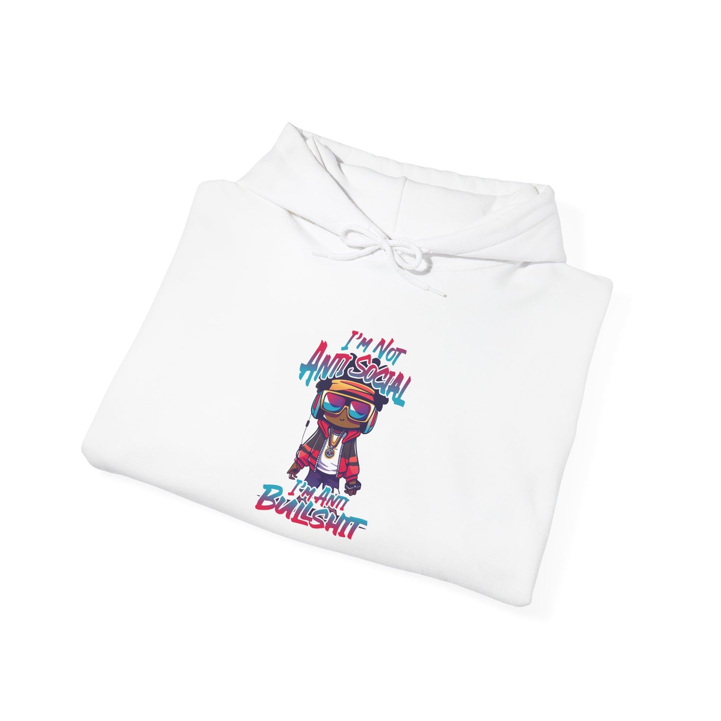 „Bullshit“ Hoodie – Unisex Streetwear Style