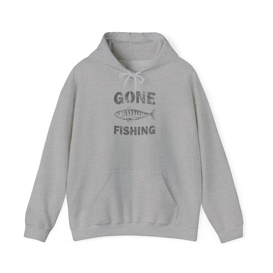"Gone Fishing" Kapuzenpullover – Moderner Streetwear Look