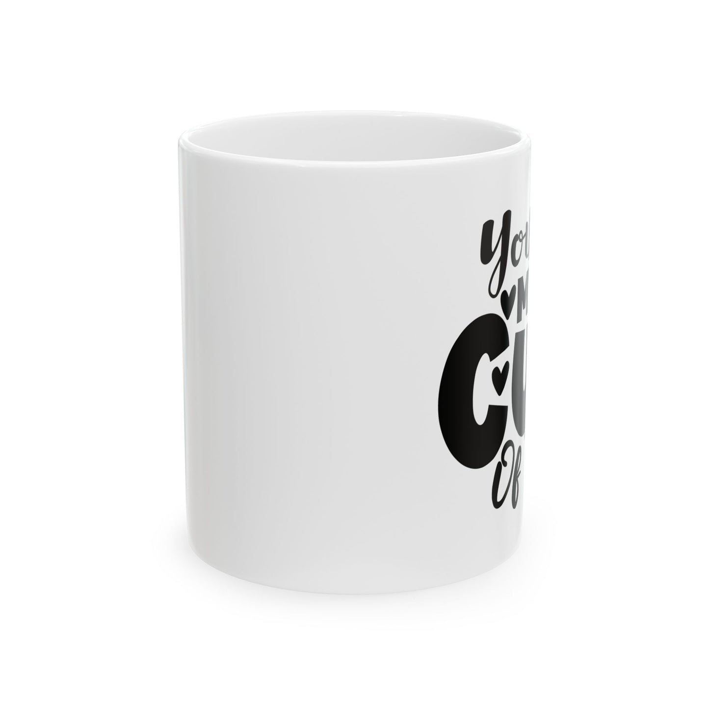 Bedruckte Kaffeetasse – 11oz (330 ml) – „Cup of Tea 10“ – robust & stilvoll