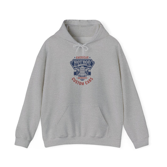 "American Hot Rod" Hoodie – Unisex Streetwear Style
