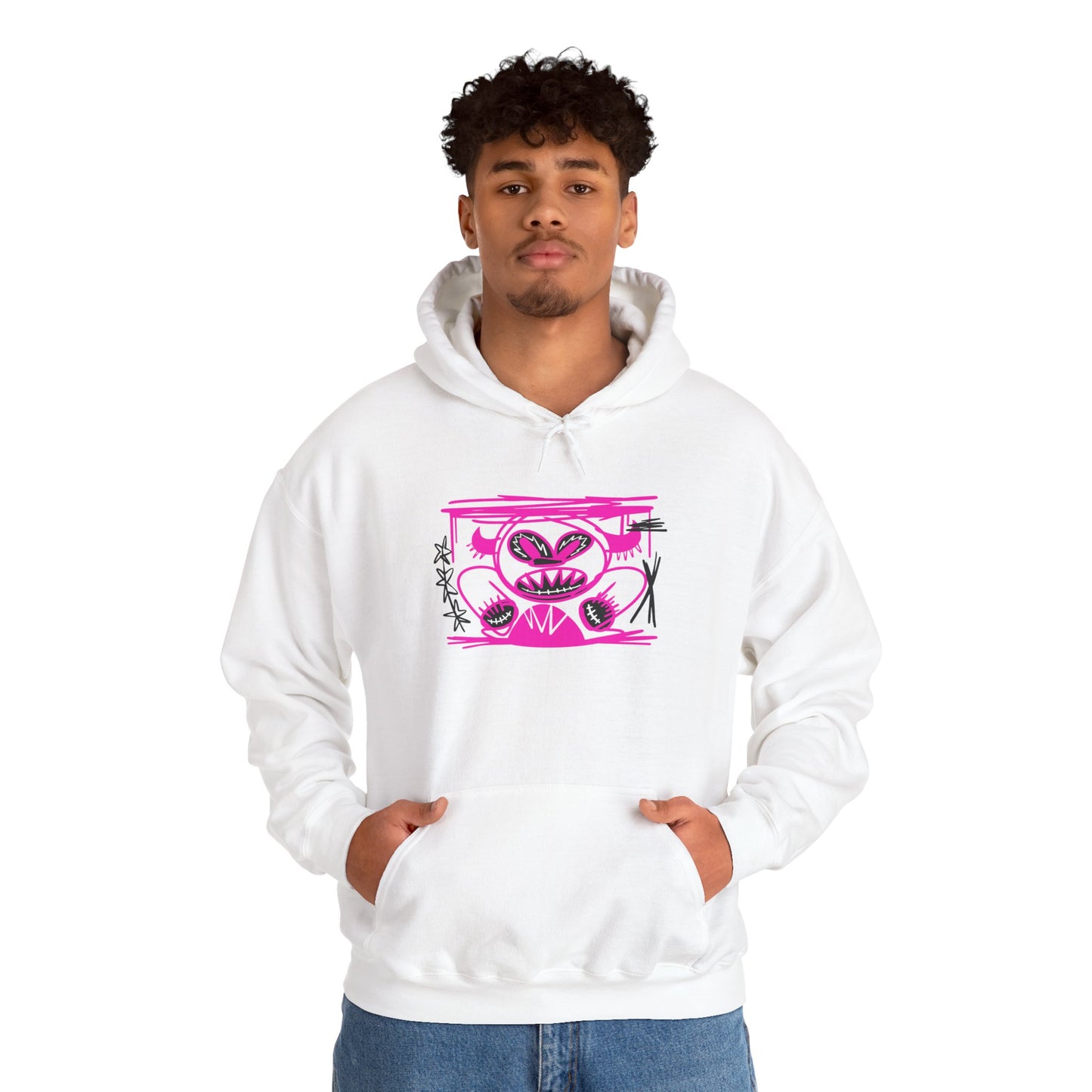 „Angry Bear“ Hoodie – Unisex Streetwear Style