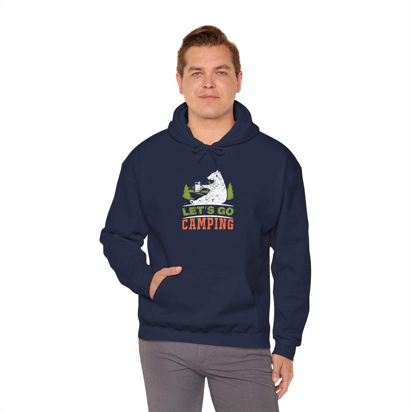 Gemütlicher Hoodie "Camping" – Unisex Fit & Komfort