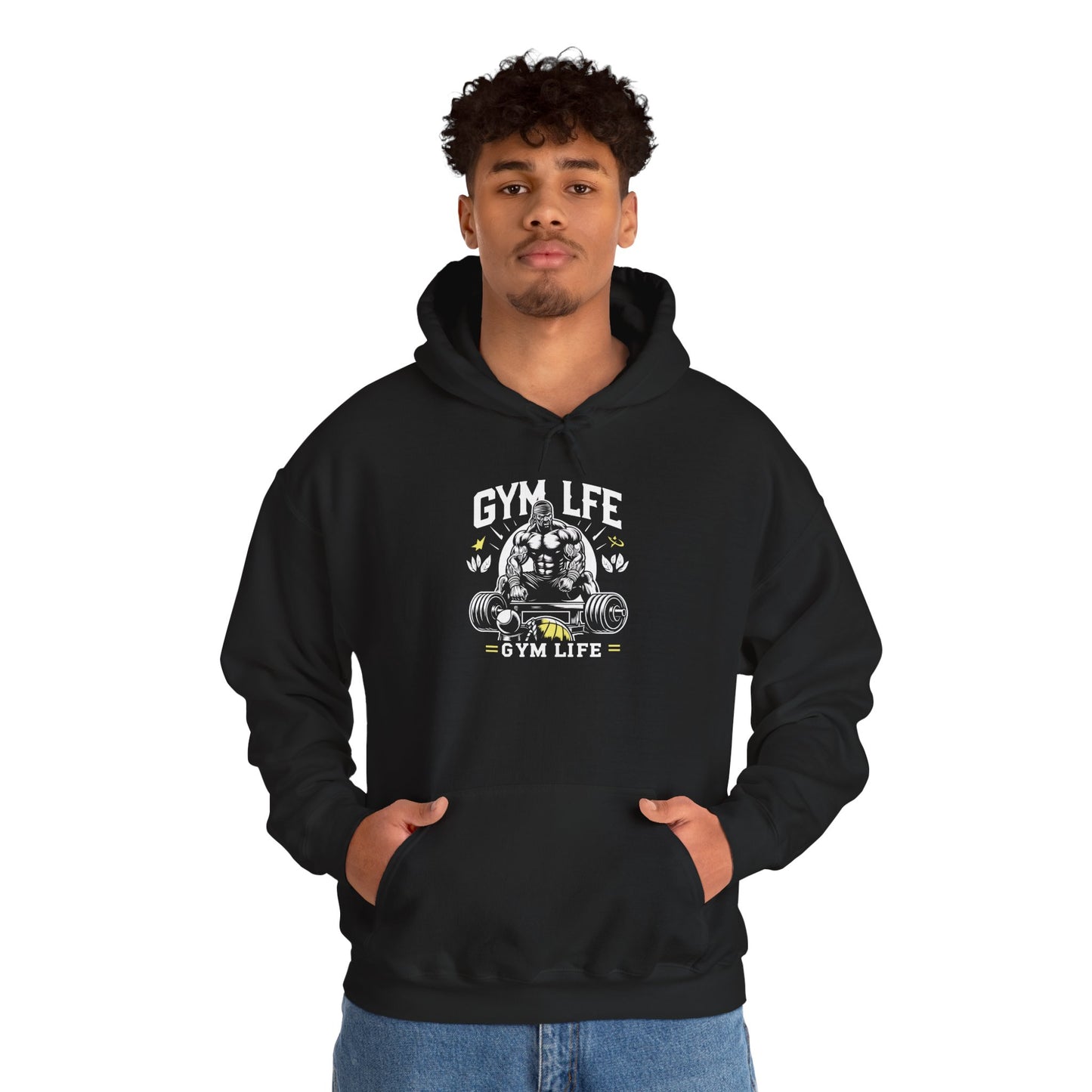 "Gym Life" Streetwear Hoodie – Stylisch & Alltagstauglich