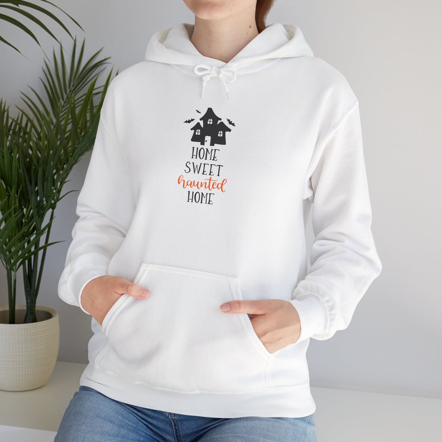 "Haunted Home" Hoodie – Unisex Streetwear Style
