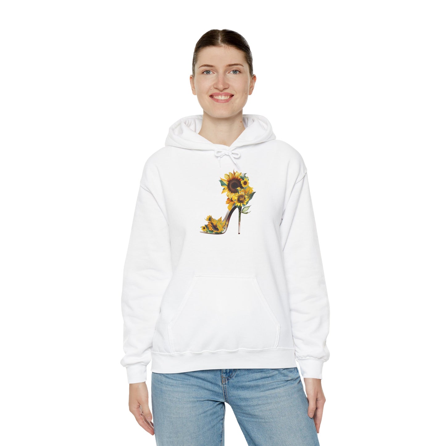 Gemütlicher Hoodie "Flower Shoe" – Unisex Fit & Komfort