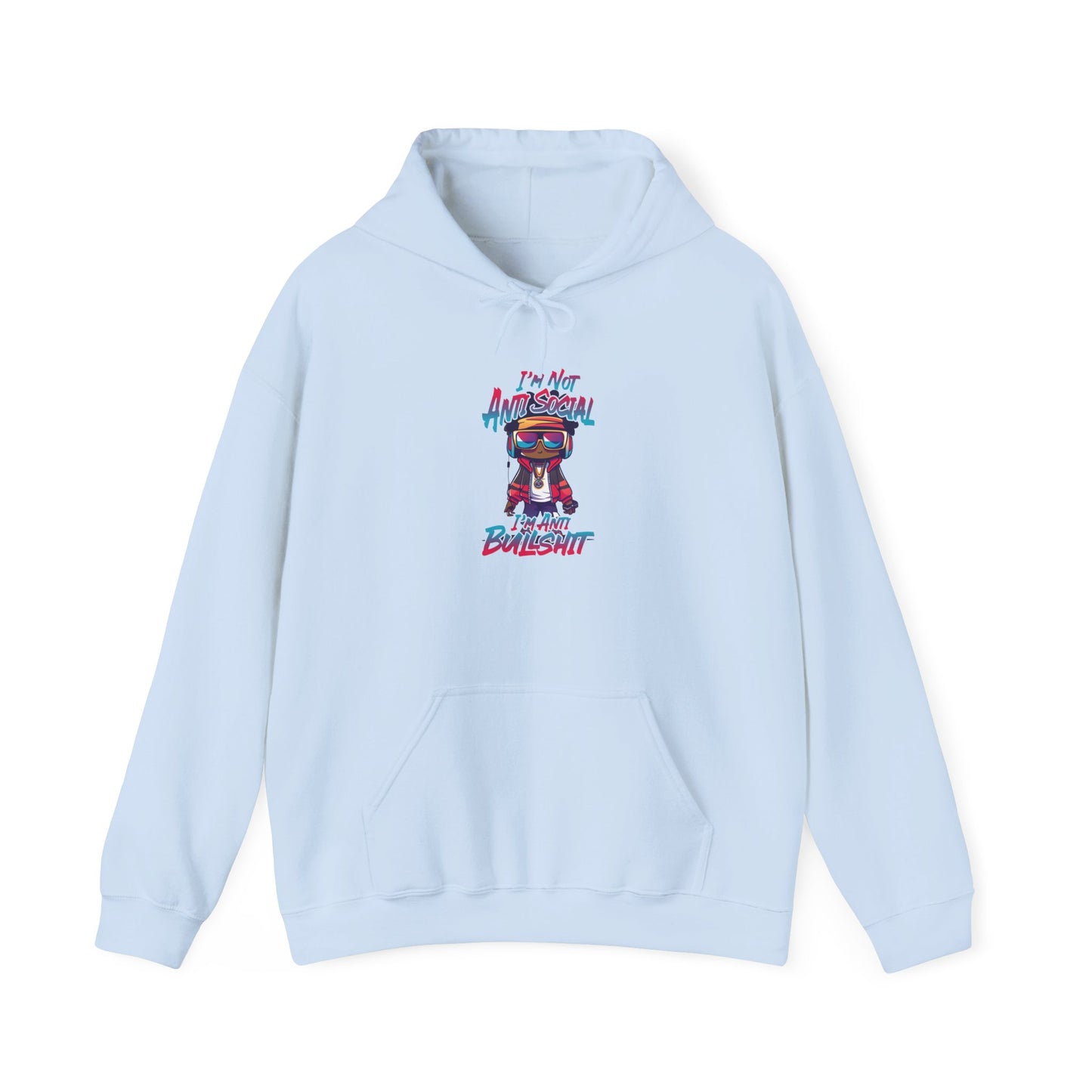 „Bullshit“ Hoodie – Unisex Streetwear Style