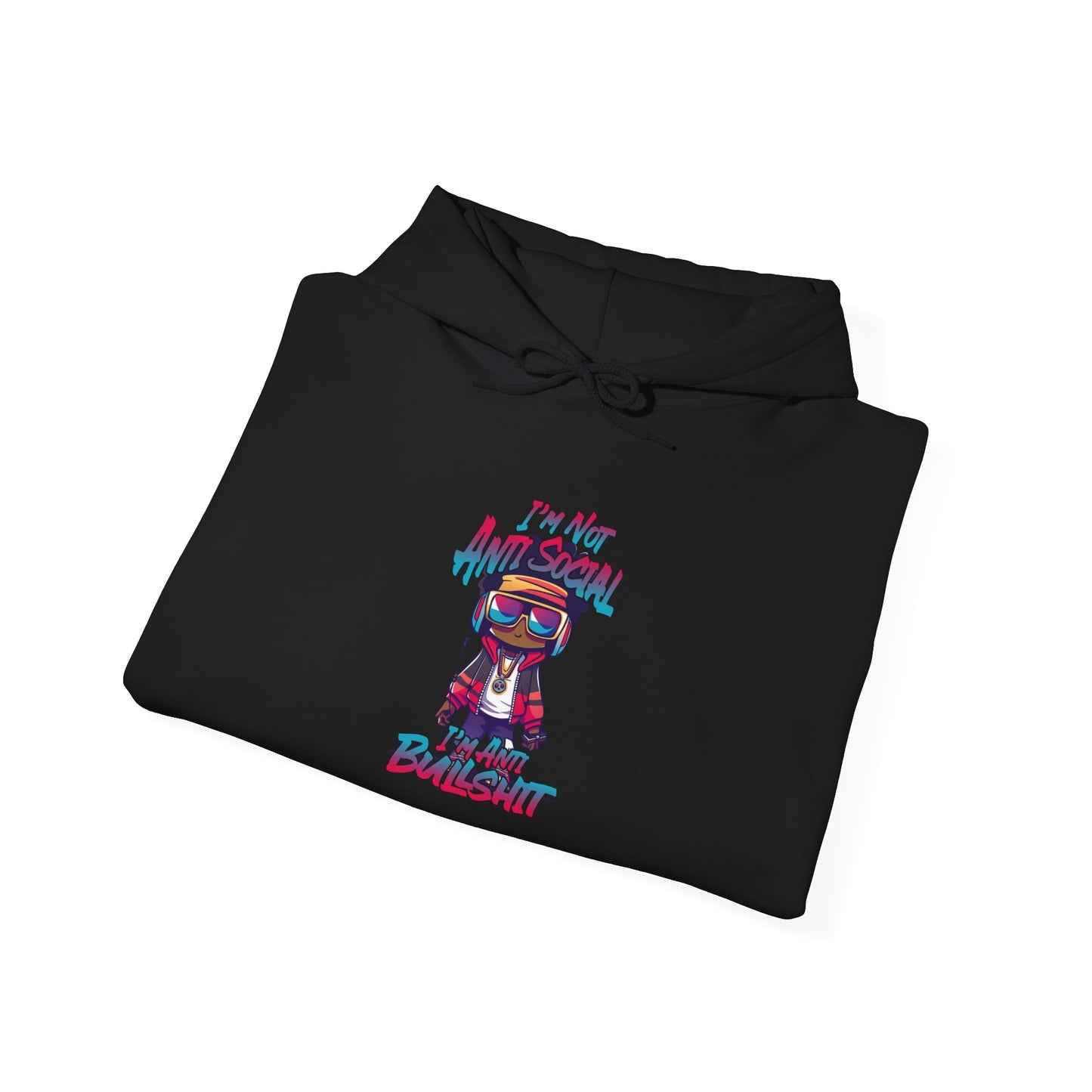 „Bullshit“ Hoodie – Unisex Streetwear Style