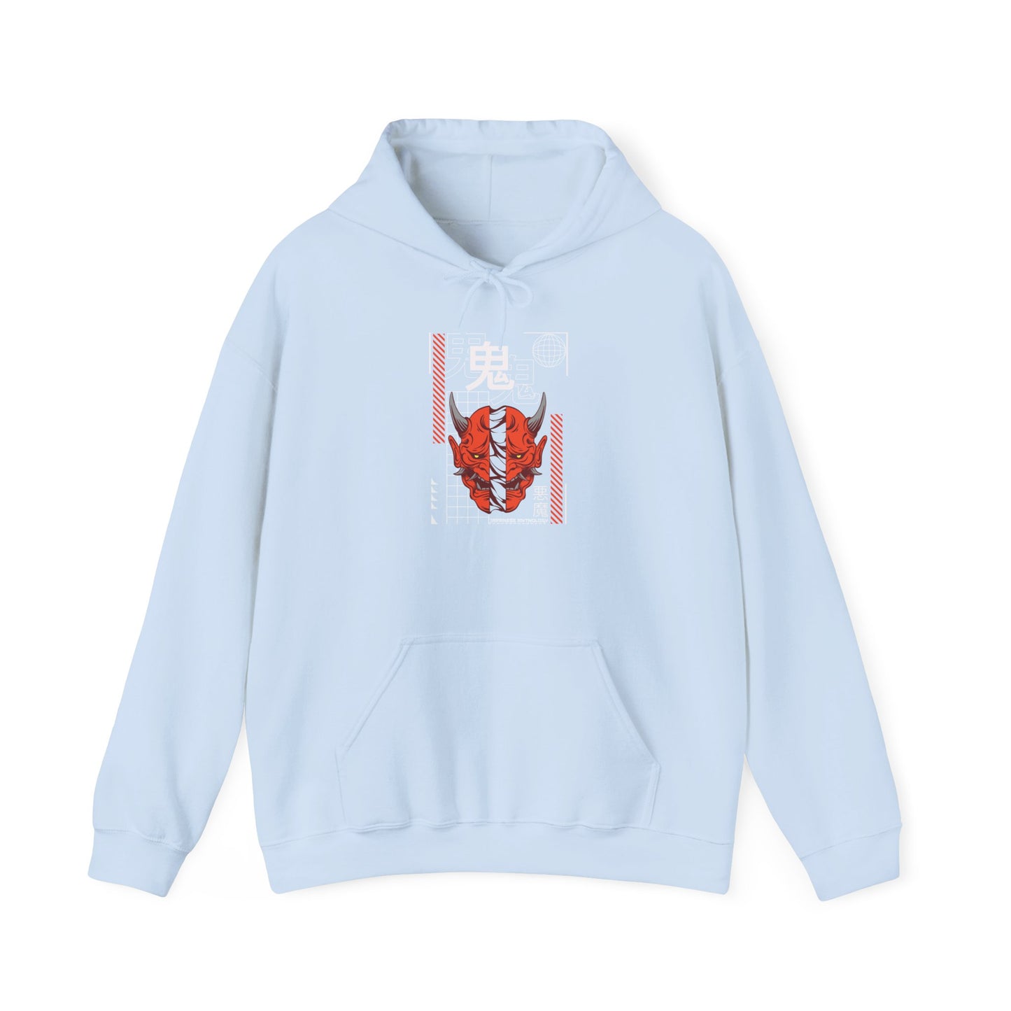 „Anime Mask“ Hoodie – Unisex Streetwear Style