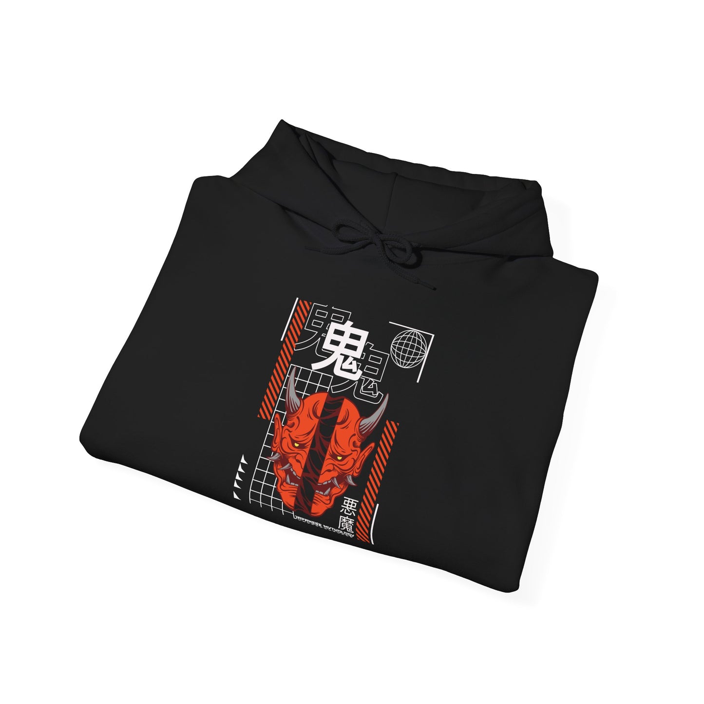 „Anime Mask“ Hoodie – Unisex Streetwear Style