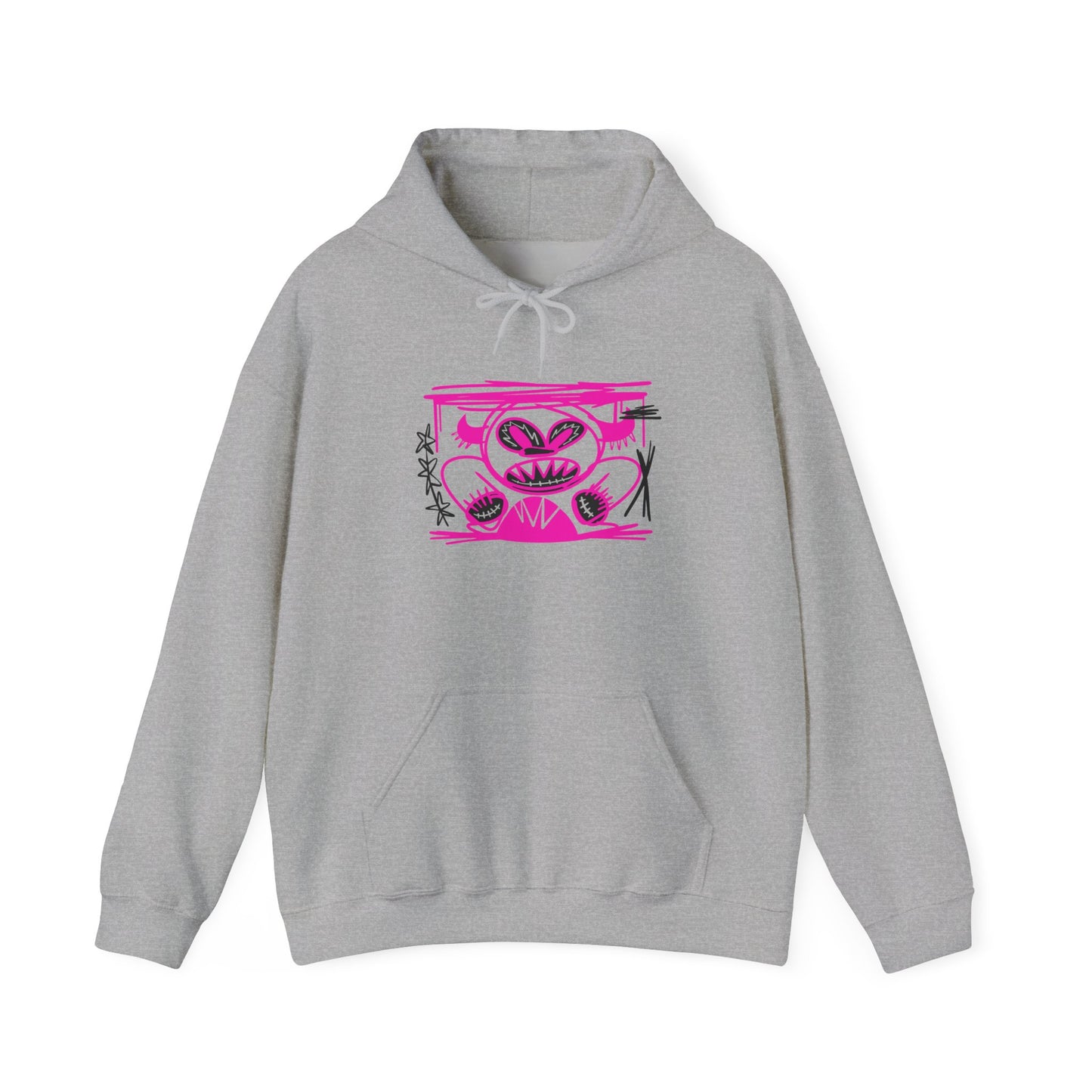 „Angry Bear“ Hoodie – Unisex Streetwear Style