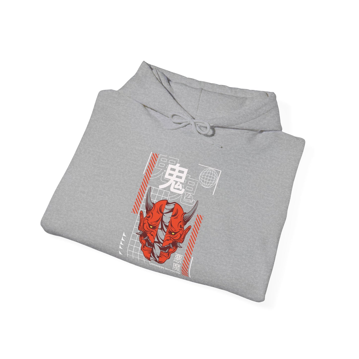 „Anime Mask“ Hoodie – Unisex Streetwear Style