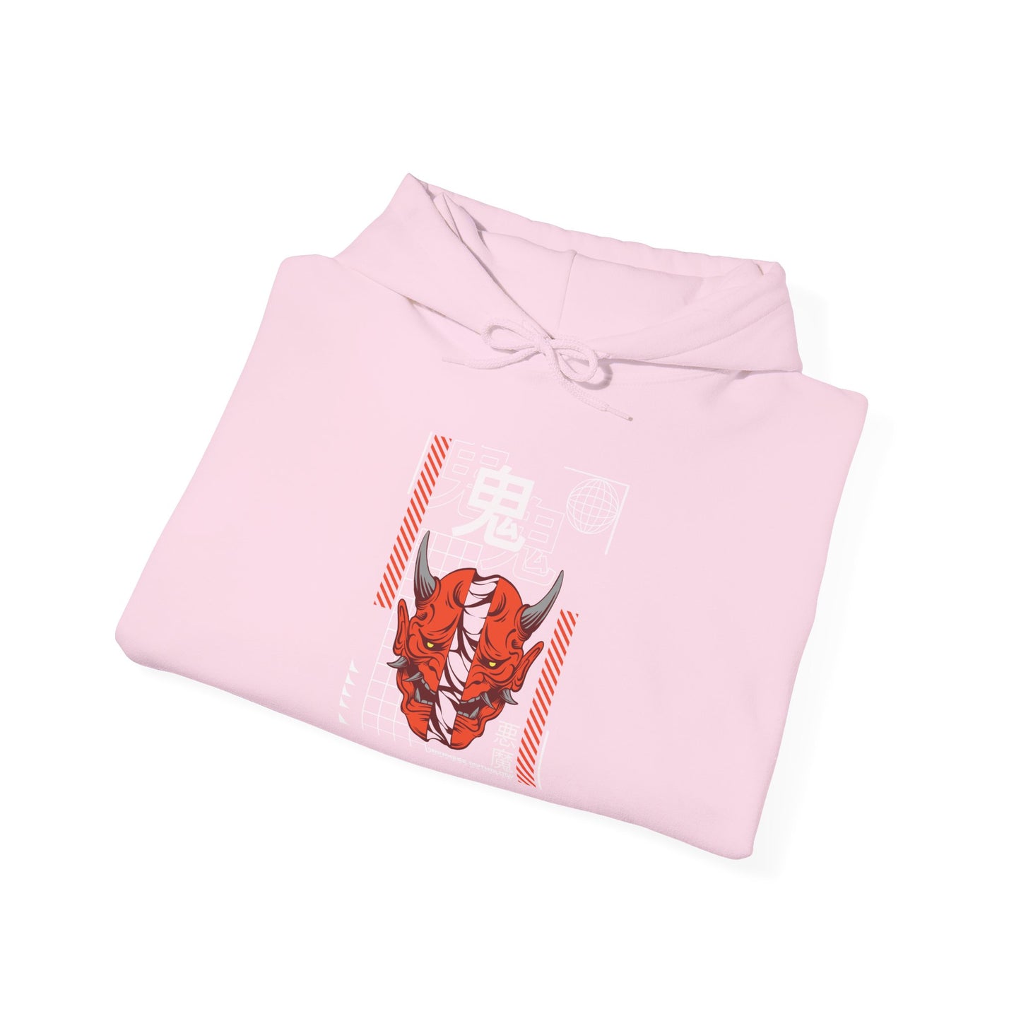 „Anime Mask“ Hoodie – Unisex Streetwear Style