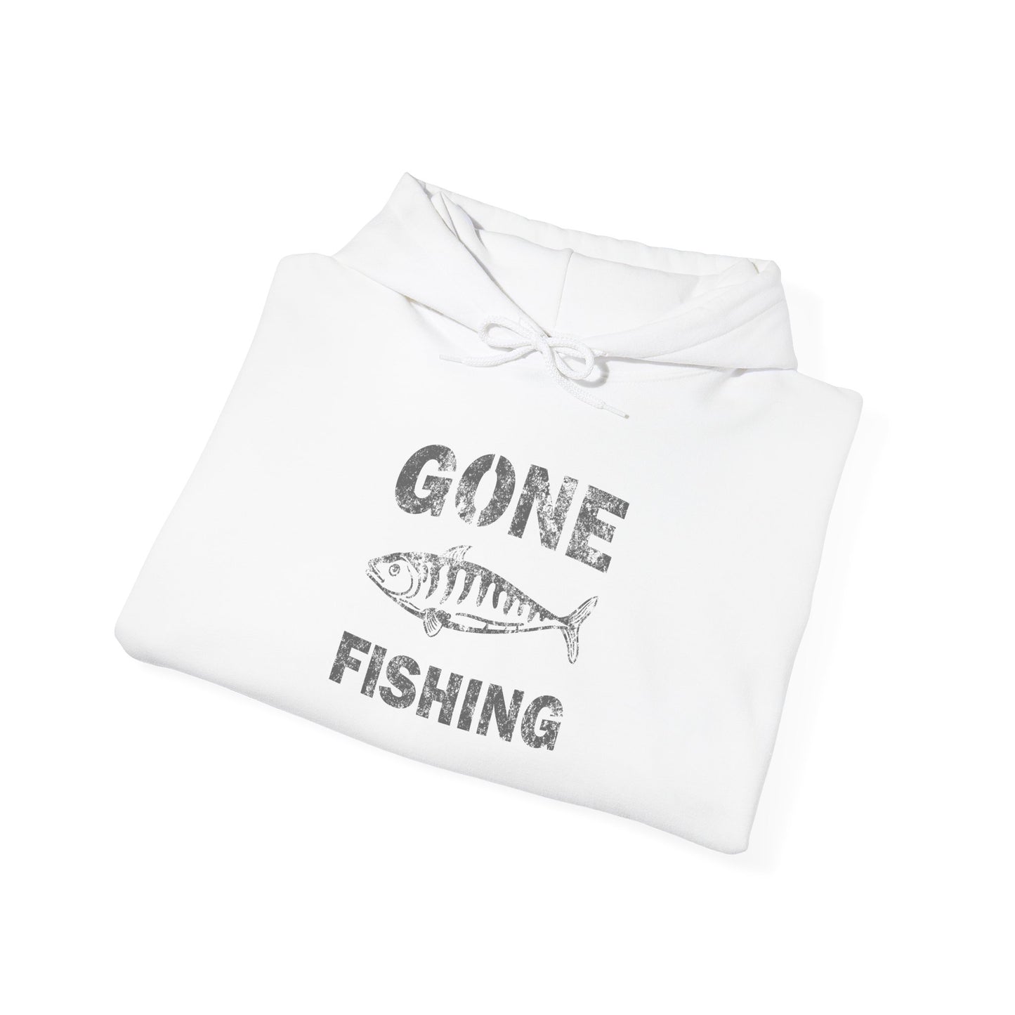 "Gone Fishing" Kapuzenpullover – Moderner Streetwear Look