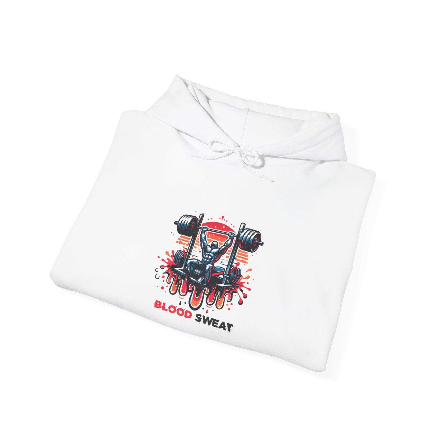 "Blood Sweat" Streetwear Hoodie – Stylisch & Alltagstauglich
