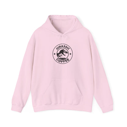 „Jurassic Coffee“ Hoodie – Unisex Streetwear Style