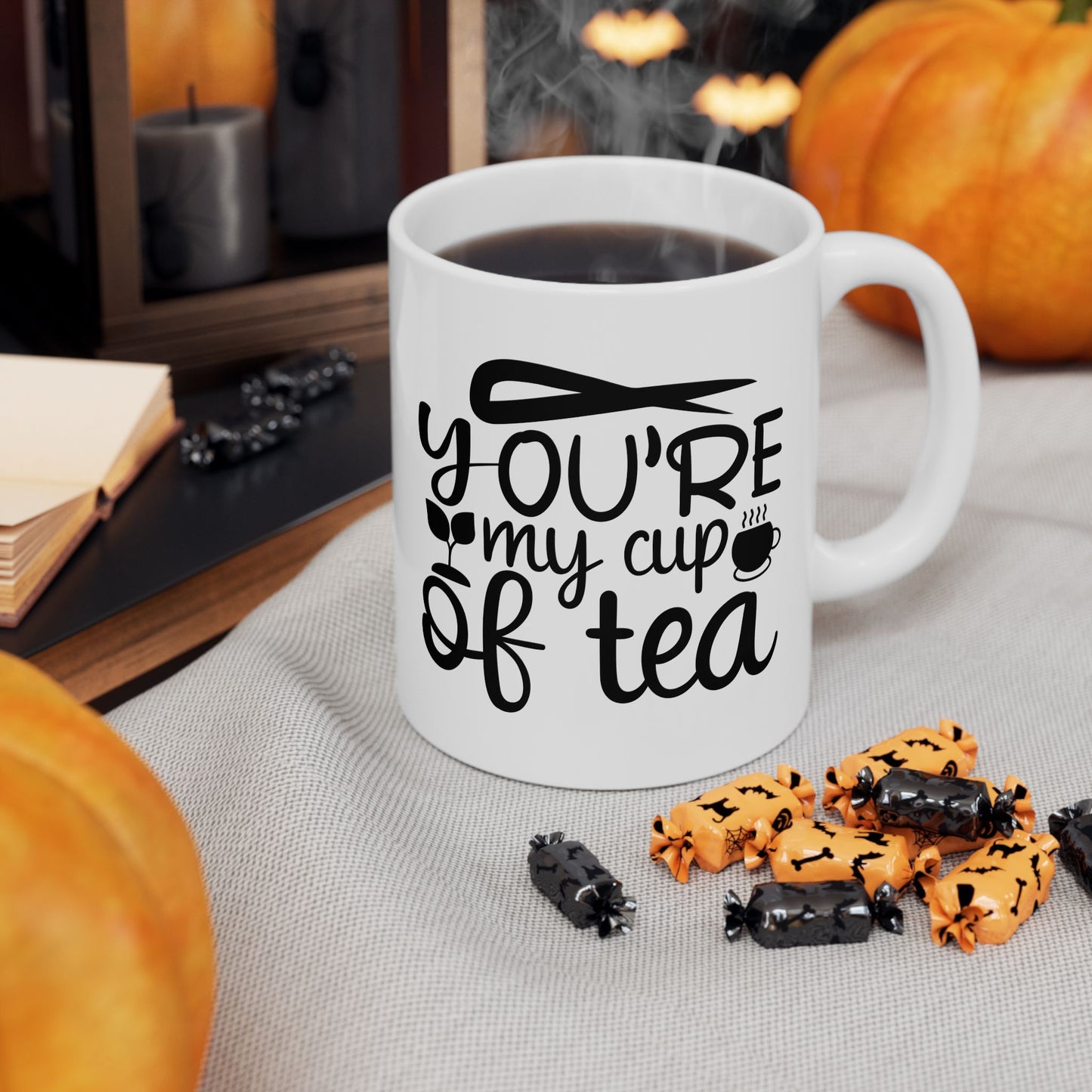 Bedruckte Kaffeetasse – 11oz (330 ml) – „Cup of Tea 2“ – robust & stilvoll