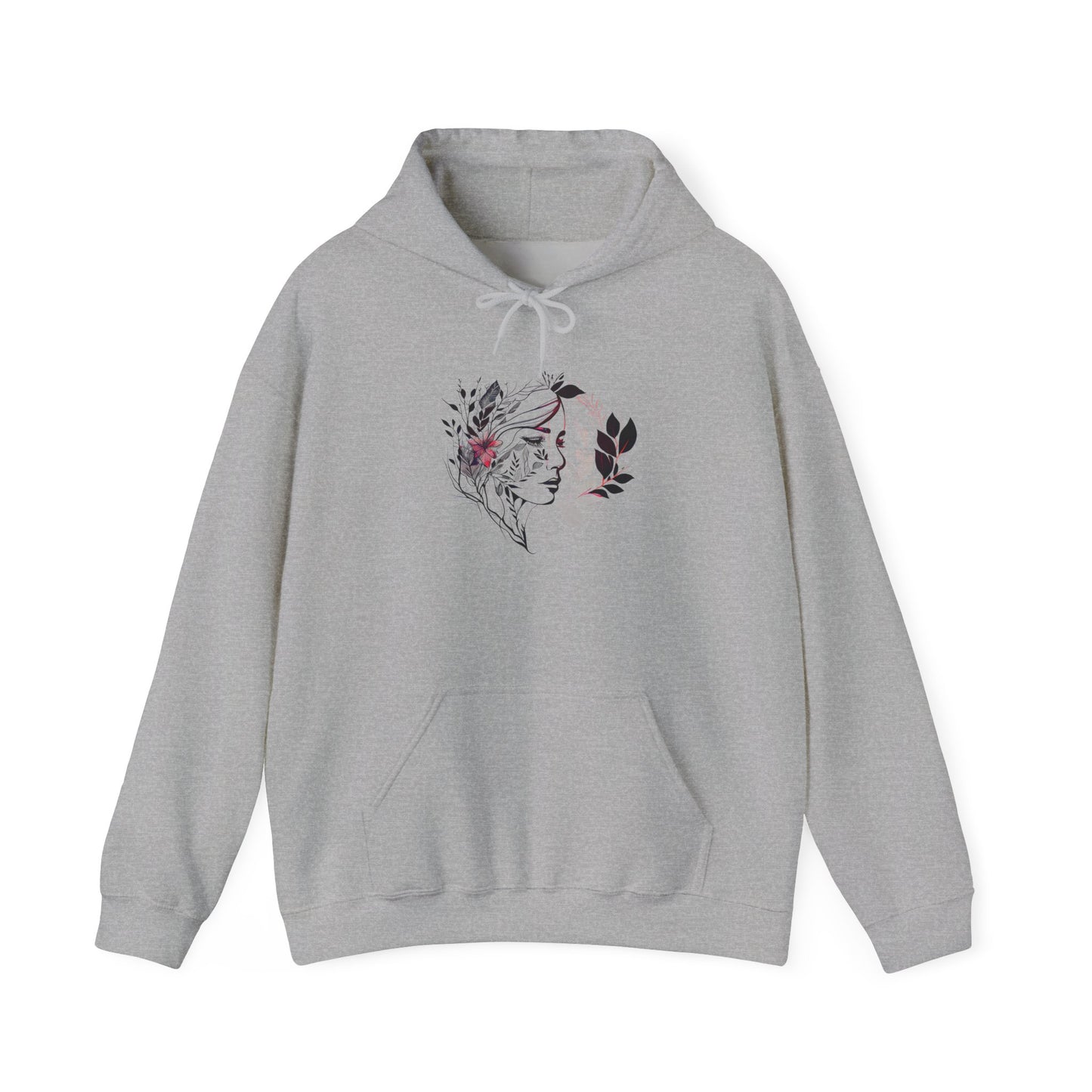Artistic Unisex Hoodie – Unique Graphic Sweatshirt, Cozy Layer, Everyday Wear, Gift for Him/Her, Casual Fashion