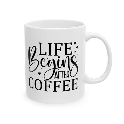 Bedruckte Kaffeetasse – 11oz (330 ml) – "After Coffee" – robust & stilvoll
