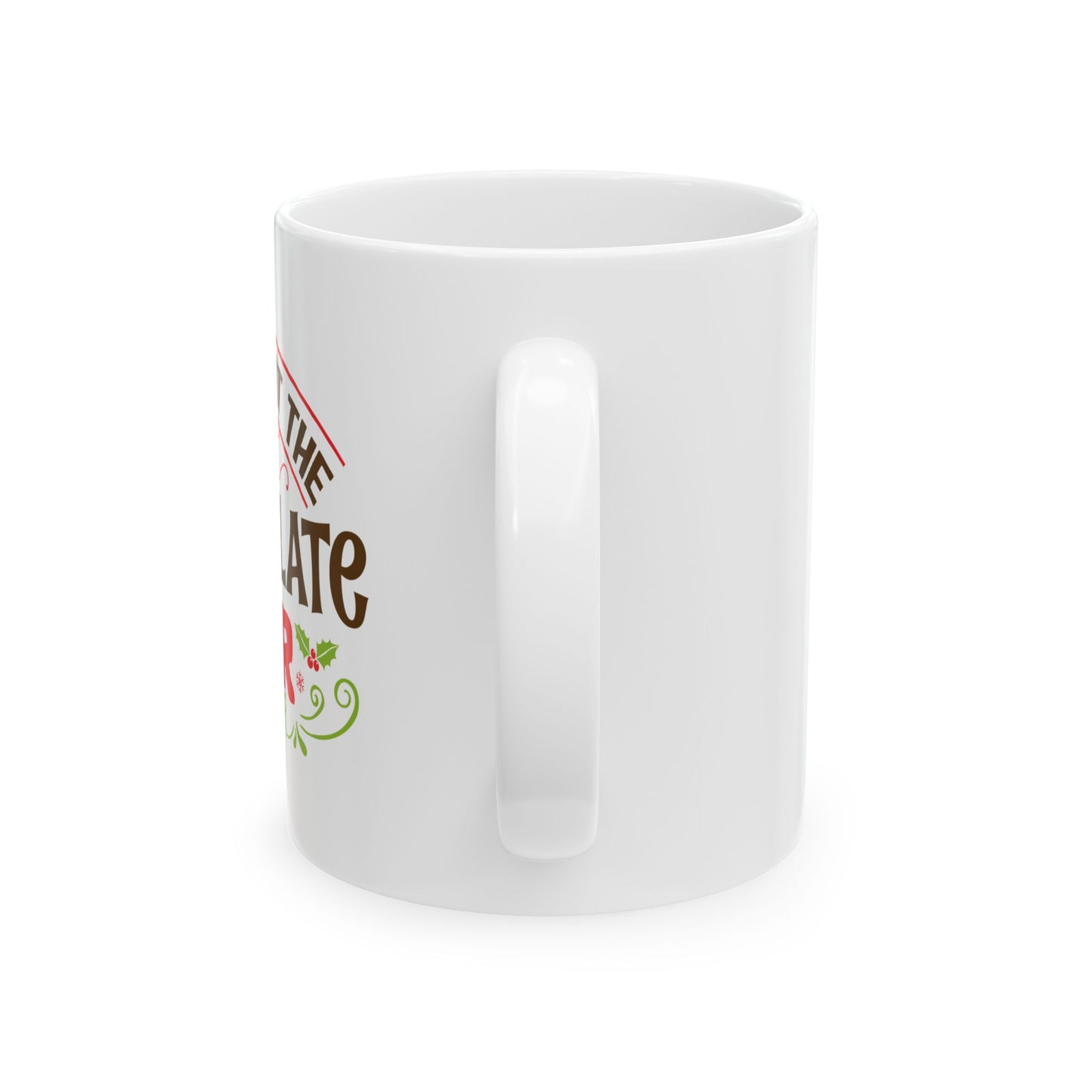 Bedruckte Kaffeetasse – 11oz (330 ml) – „Chocolate Bar“ – robust & stilvoll