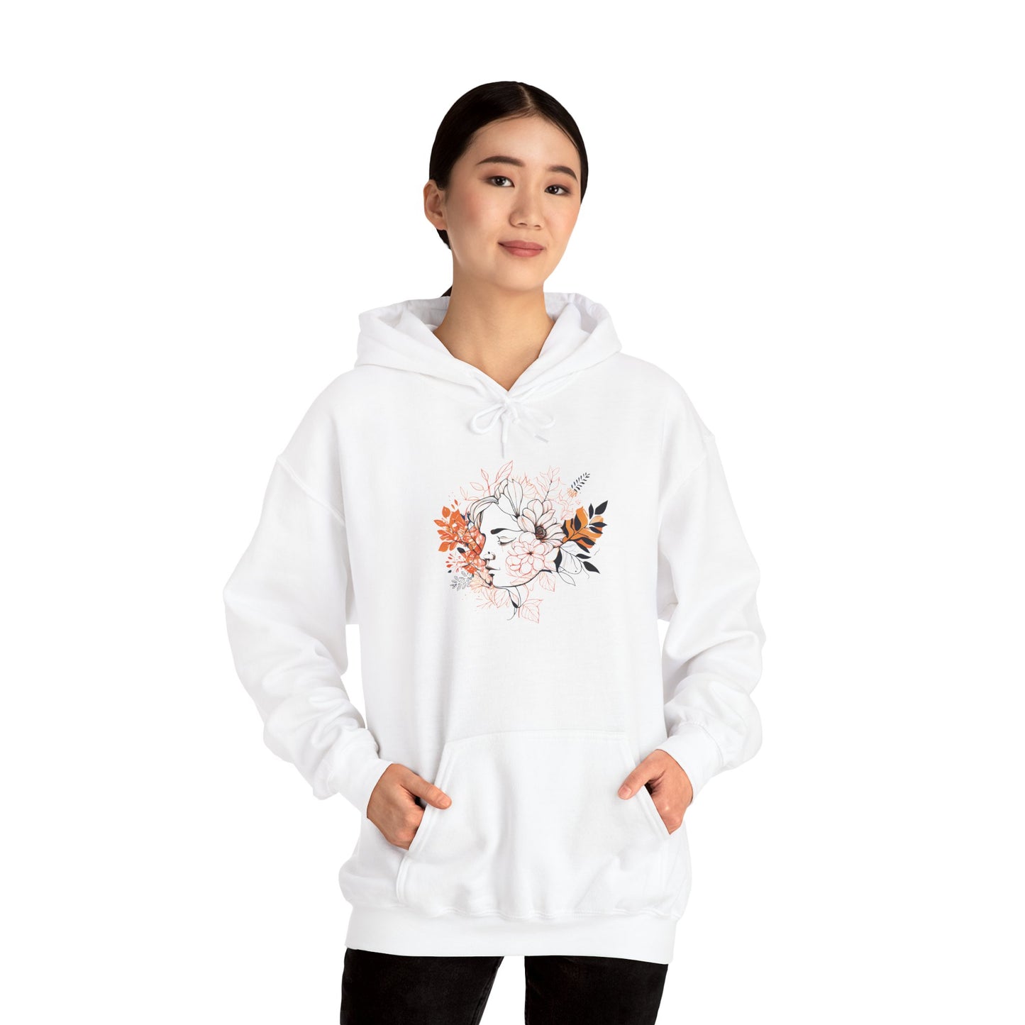 Artistic Unisex Hoodie – Unique Graphic Sweatshirt, Cozy Layer, Everyday Wear, Gift for Him/Her, Casual Fashion