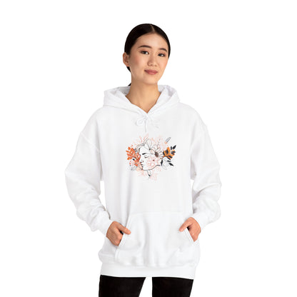 Artistic Unisex Hoodie – Unique Graphic Sweatshirt, Cozy Layer, Everyday Wear, Gift for Him/Her, Casual Fashion