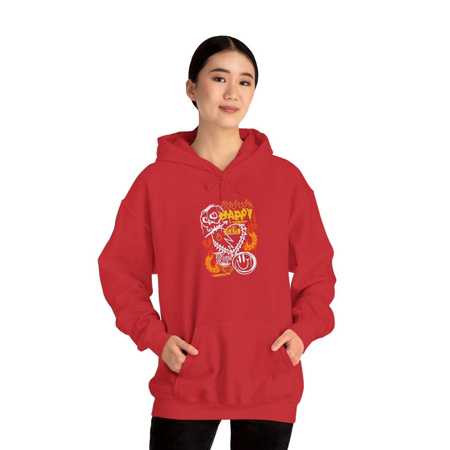 "Stay Focused" Hoodie – Unisex Streetwear Style