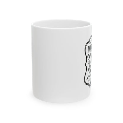 Bedruckte Kaffeetasse – 11oz (330 ml) – „Winter Blend“ – robust & stilvoll