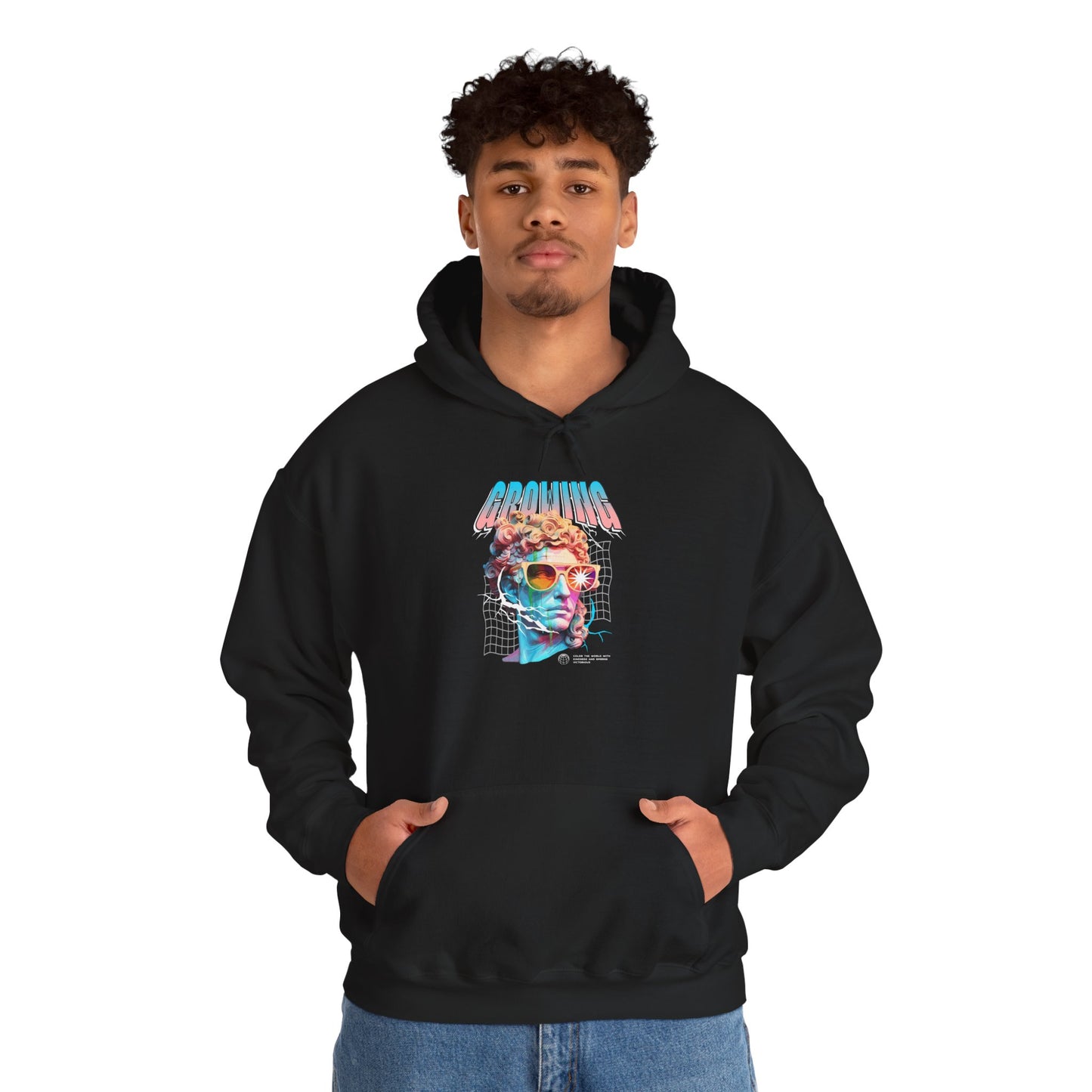 "Growing" Kapuzenpullover – Moderner Streetwear Look
